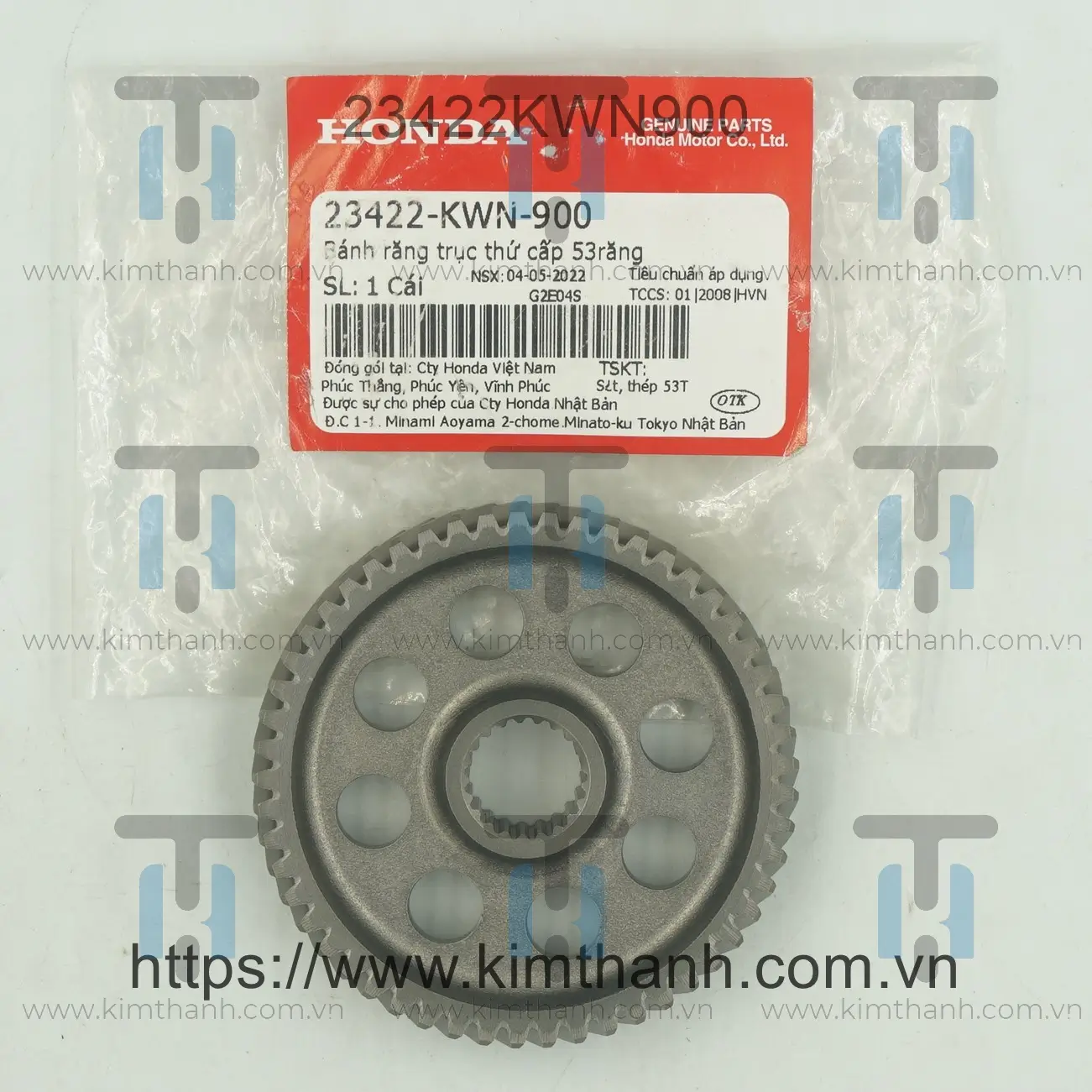 Nhông dẹp 53T - 150cc SH Việt 2012
