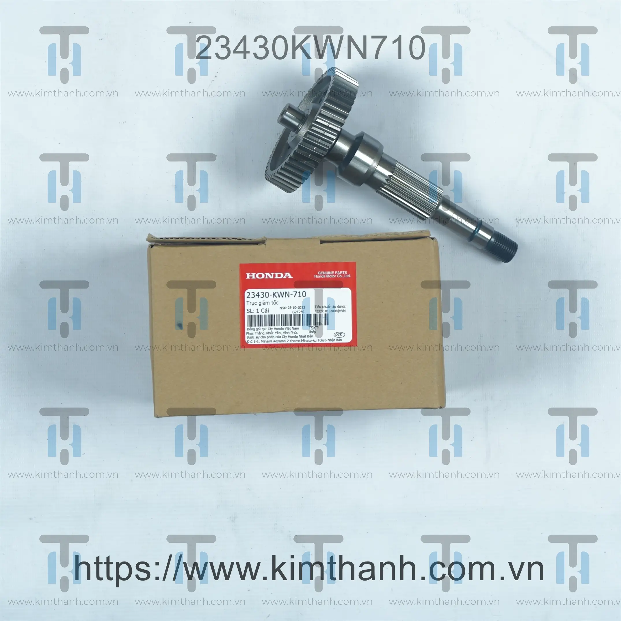 Cốt bánh 47T PCX 2010 đời đầu