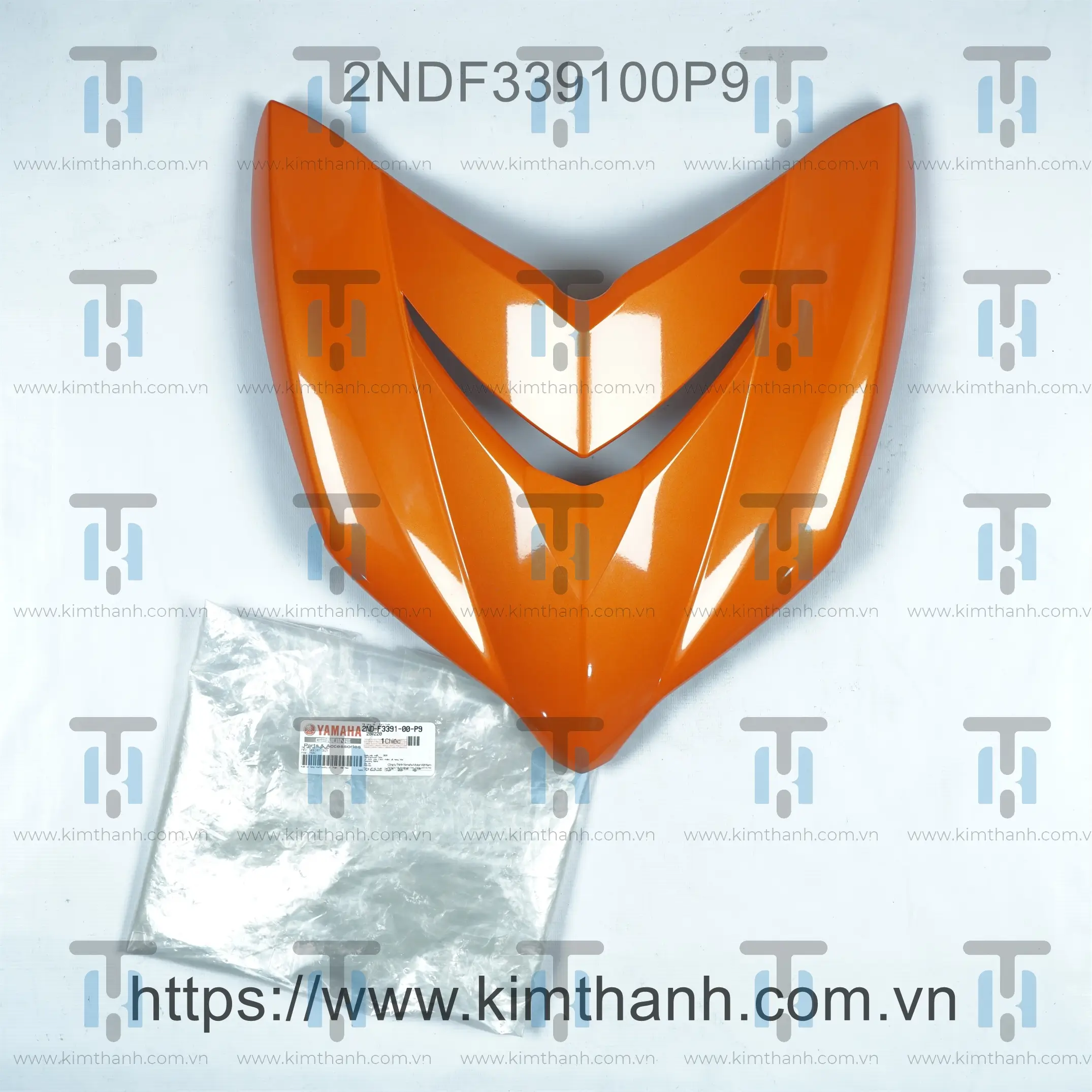 Mặt nạ cam bóng Exciter 2015 150cc