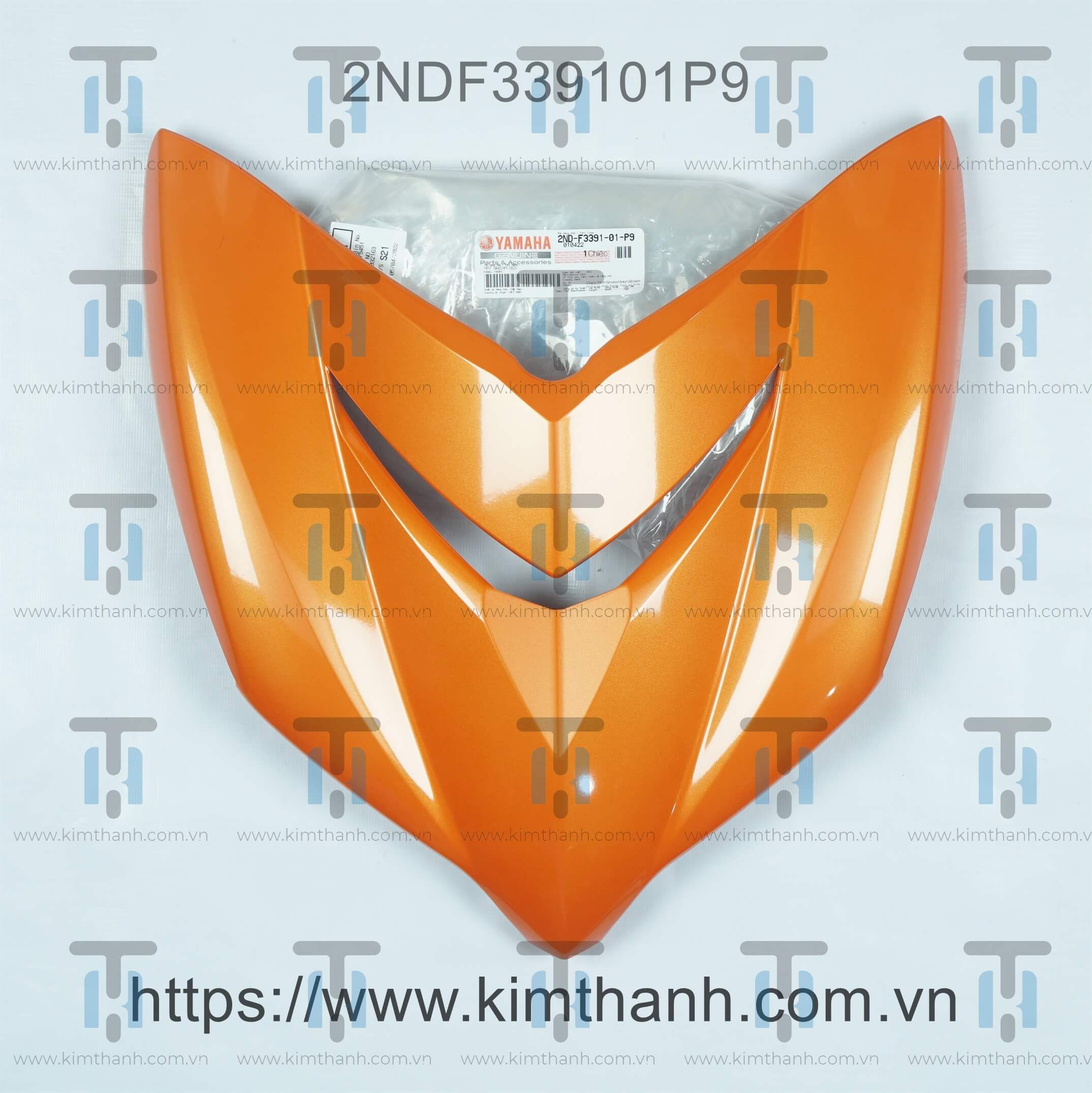Mặt nạ cam bóng Exciter 2015 150cc