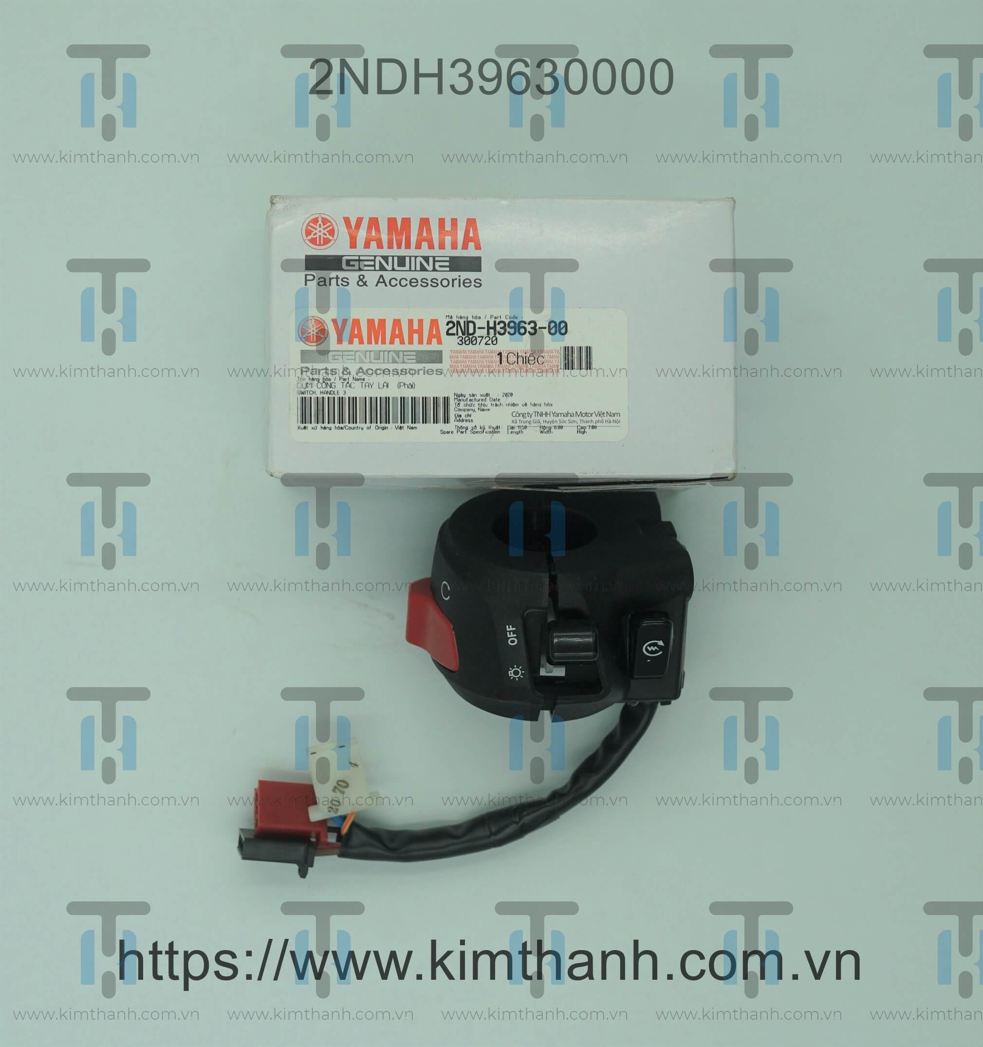 Cùm công tắc phải Exciter 2018 150cc