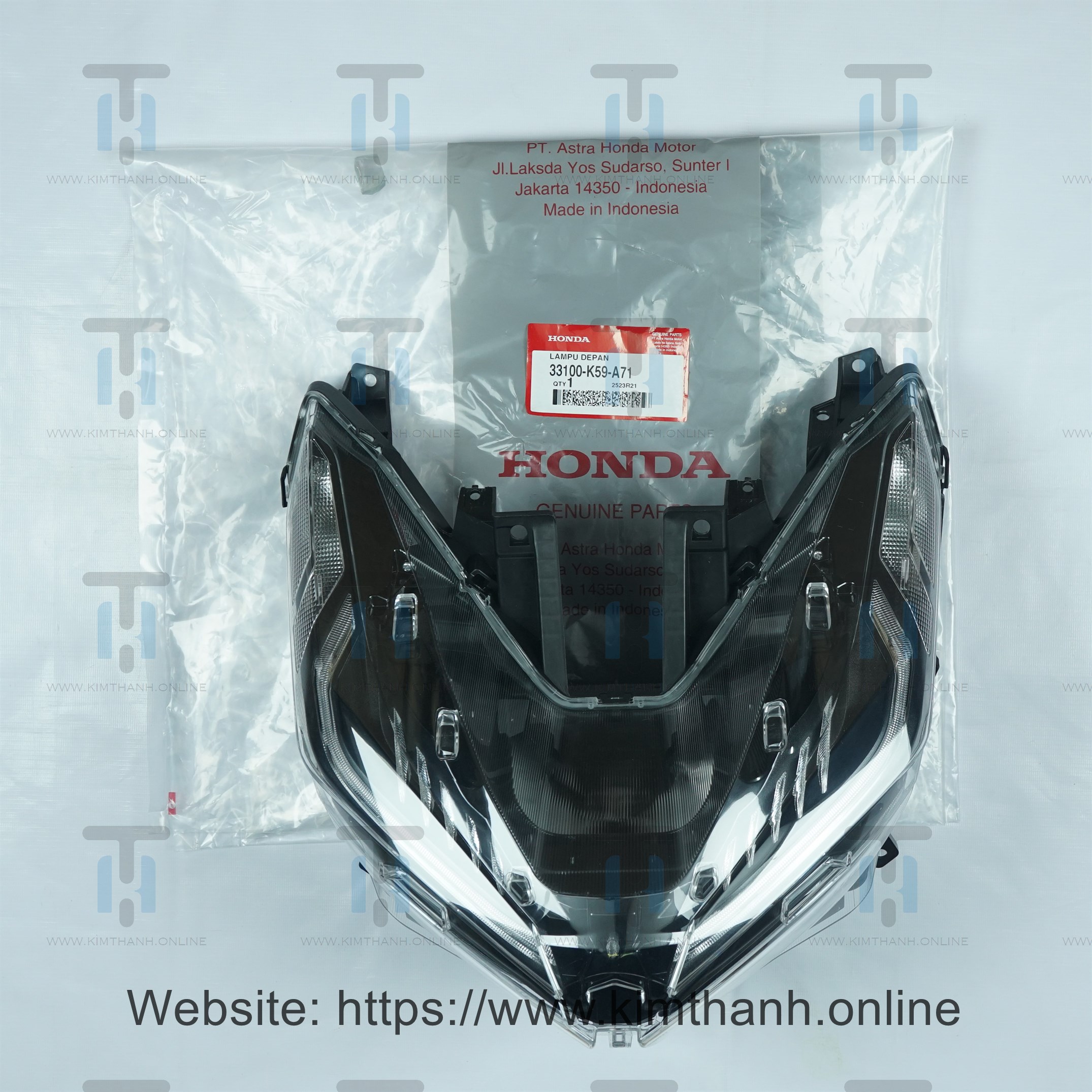 Pha đèn Click Honda Indo 2018 - 2021