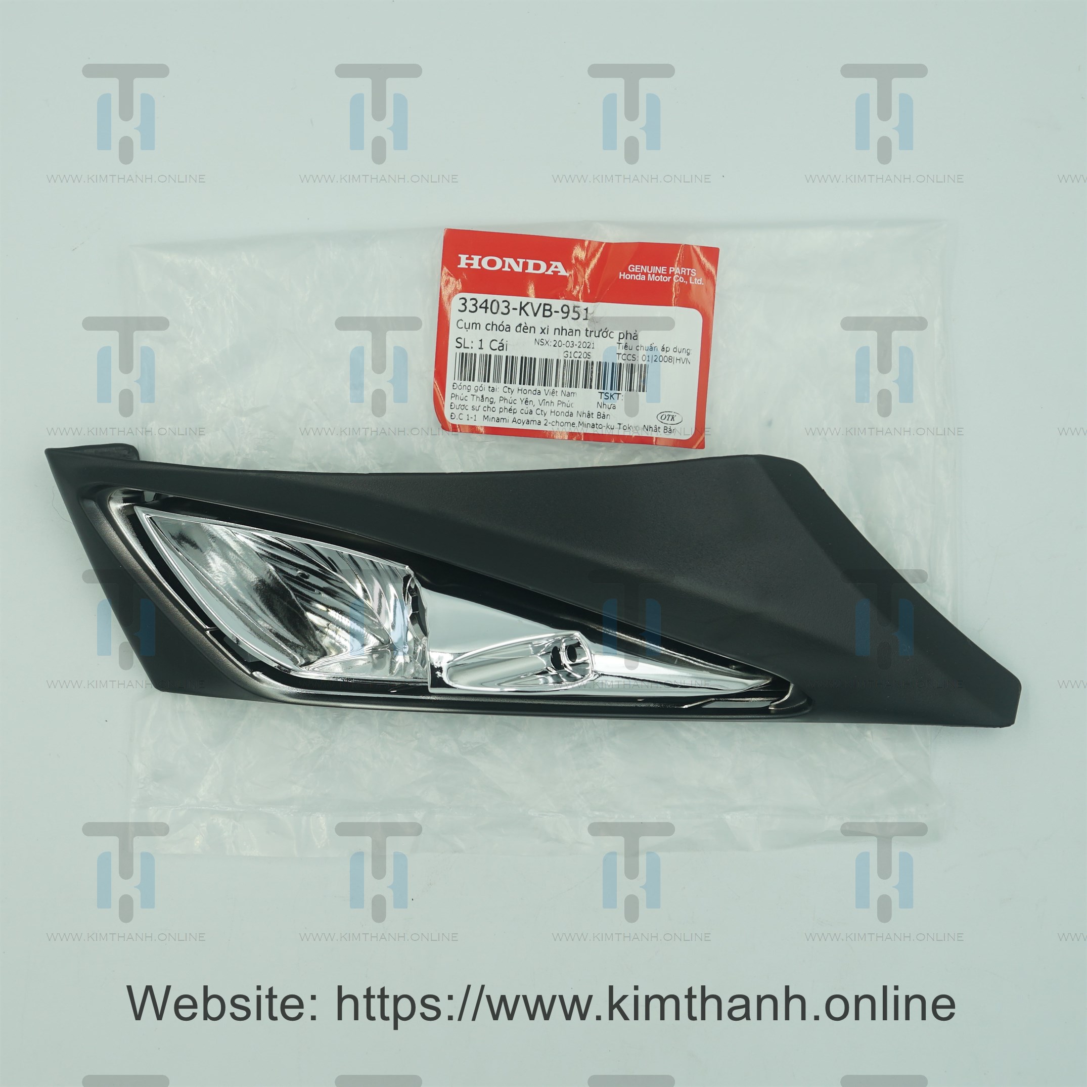 Đế xi nhan trước phải Click 110cc Honda Việt Nam