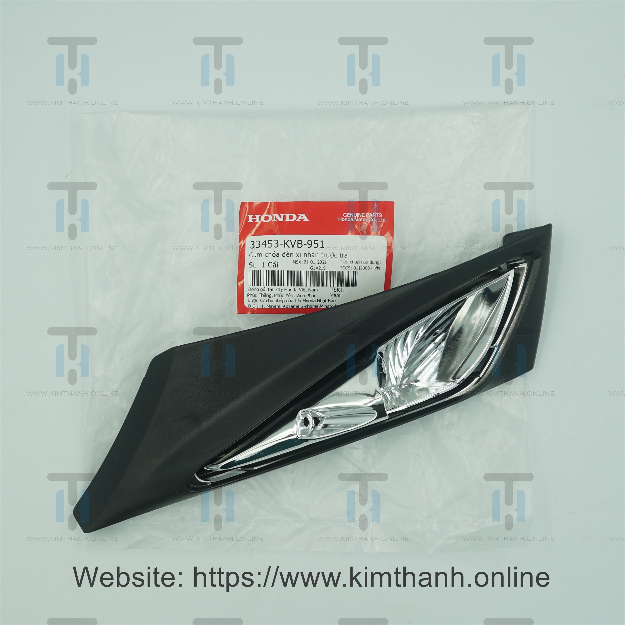 Đế xi nhan trước trái Click 110cc Honda Việt Nam