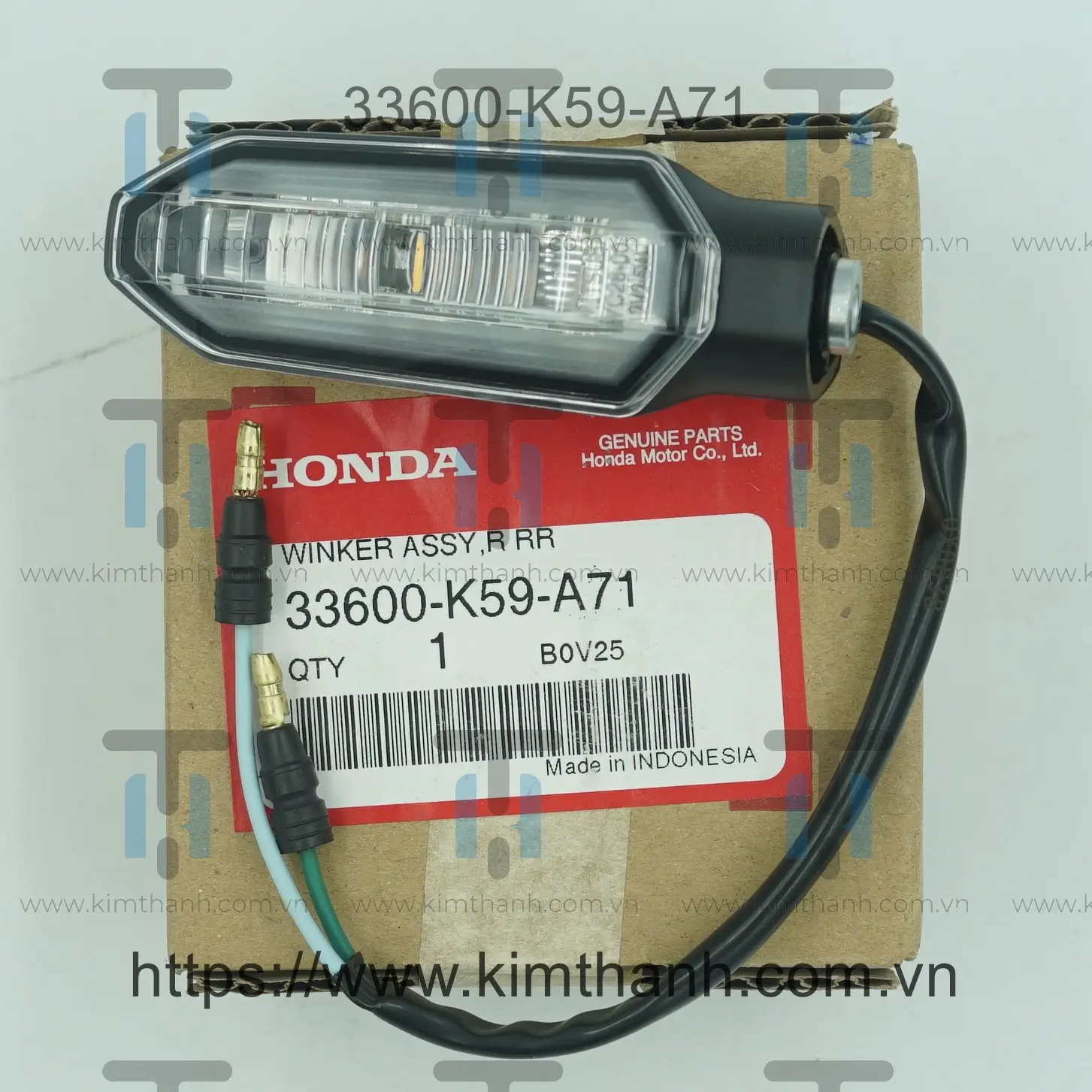 Xi nhan sau phải Click Honda Thái 2018 - 2021