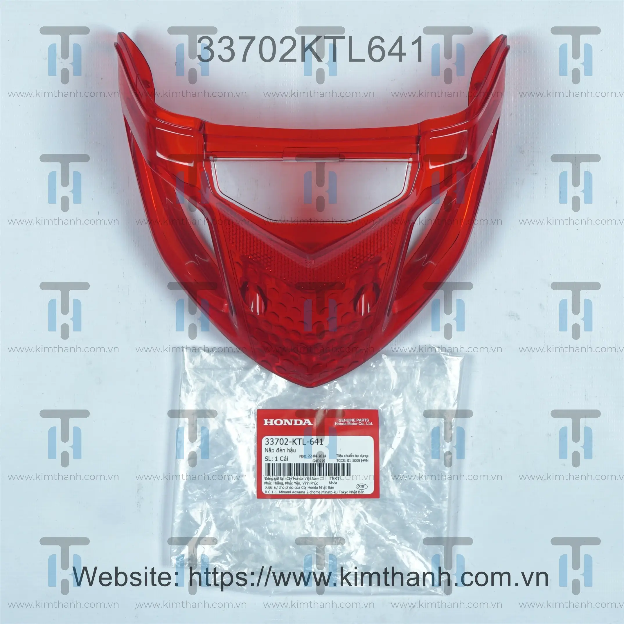 Chụp lái đỏ Wave Alpha 2006
