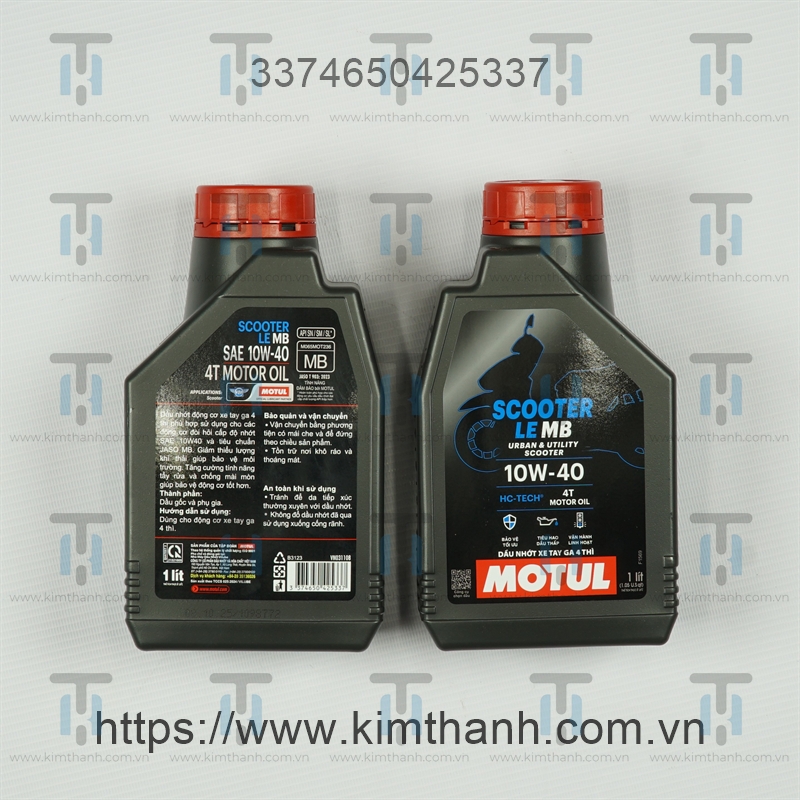 Nhớt xe ga LE 10W40 - 1 lít Motul