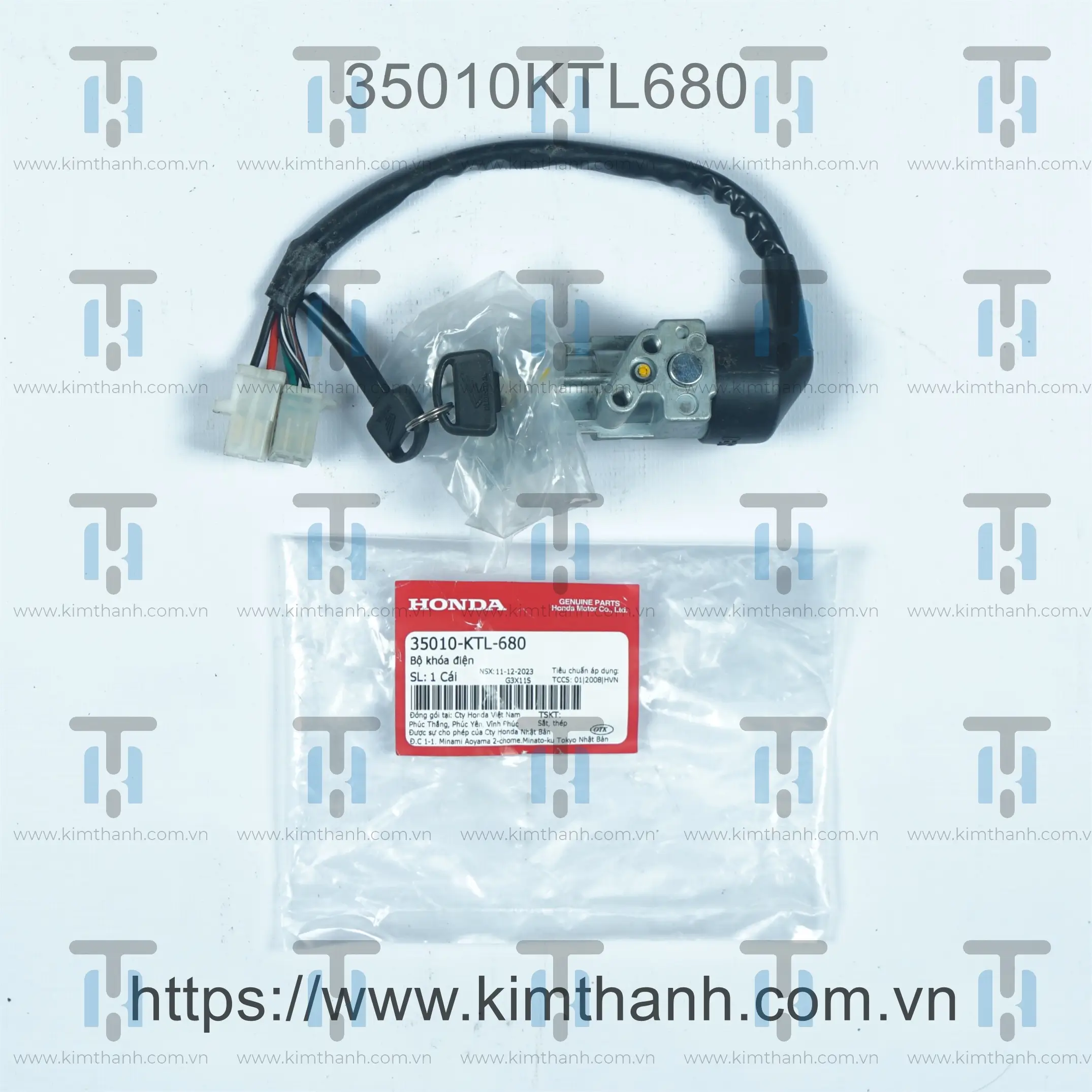 Khóa máy tròn - không mặt từ Wave Alpha 2006