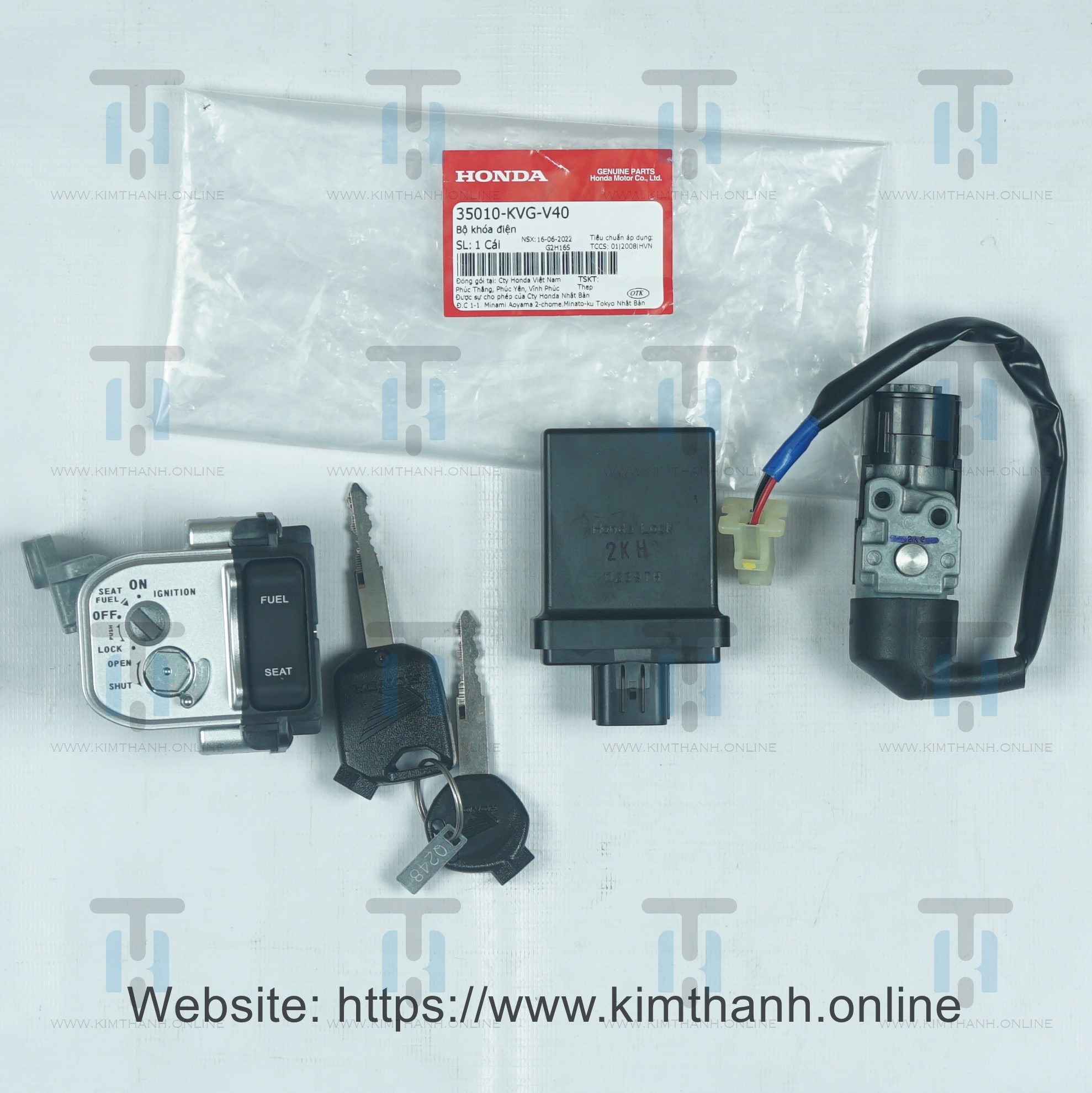 Khóa máy Air Blade 2011 2012 đầu bò
