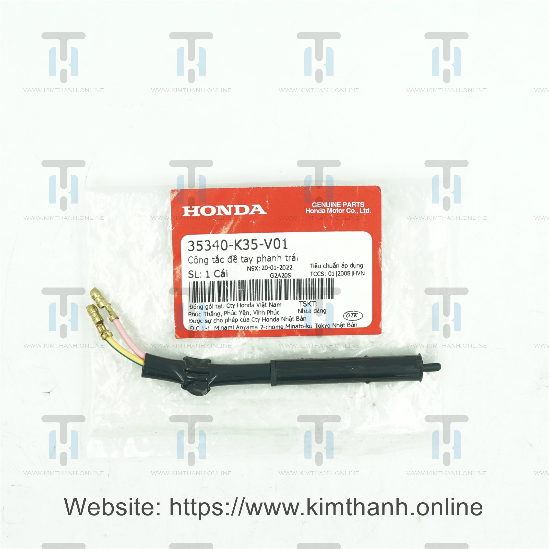 Stop đề trái PCX 2015 - LED
