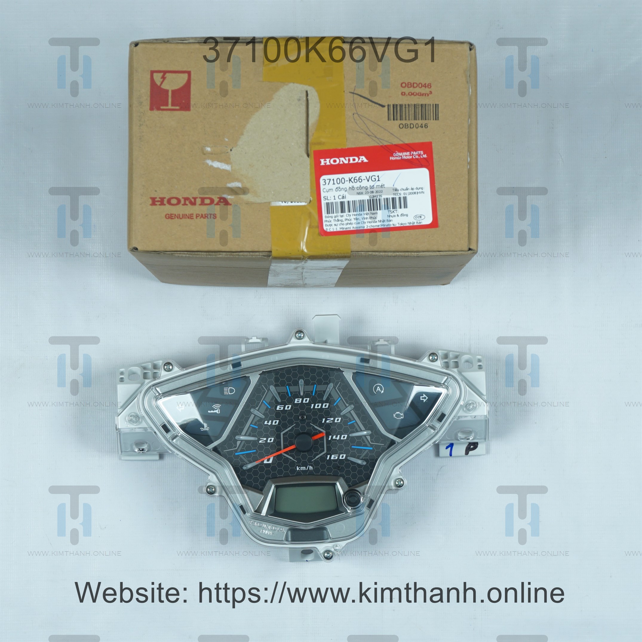 Đồng hồ - Smartkey Air Blade 2016 - 2019 đèn LED