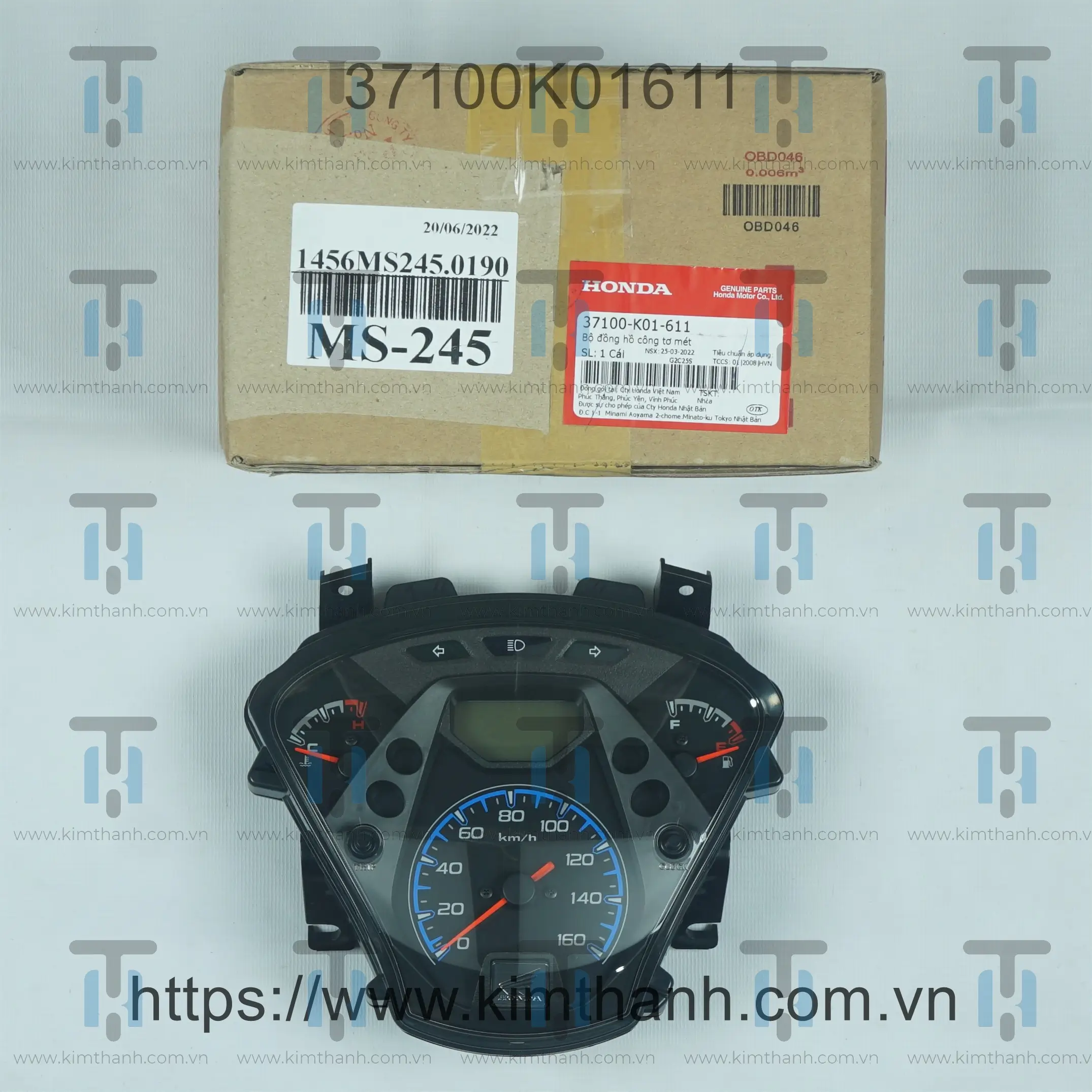 Đồng hồ - Smartkey (xanh) SH Việt 2012