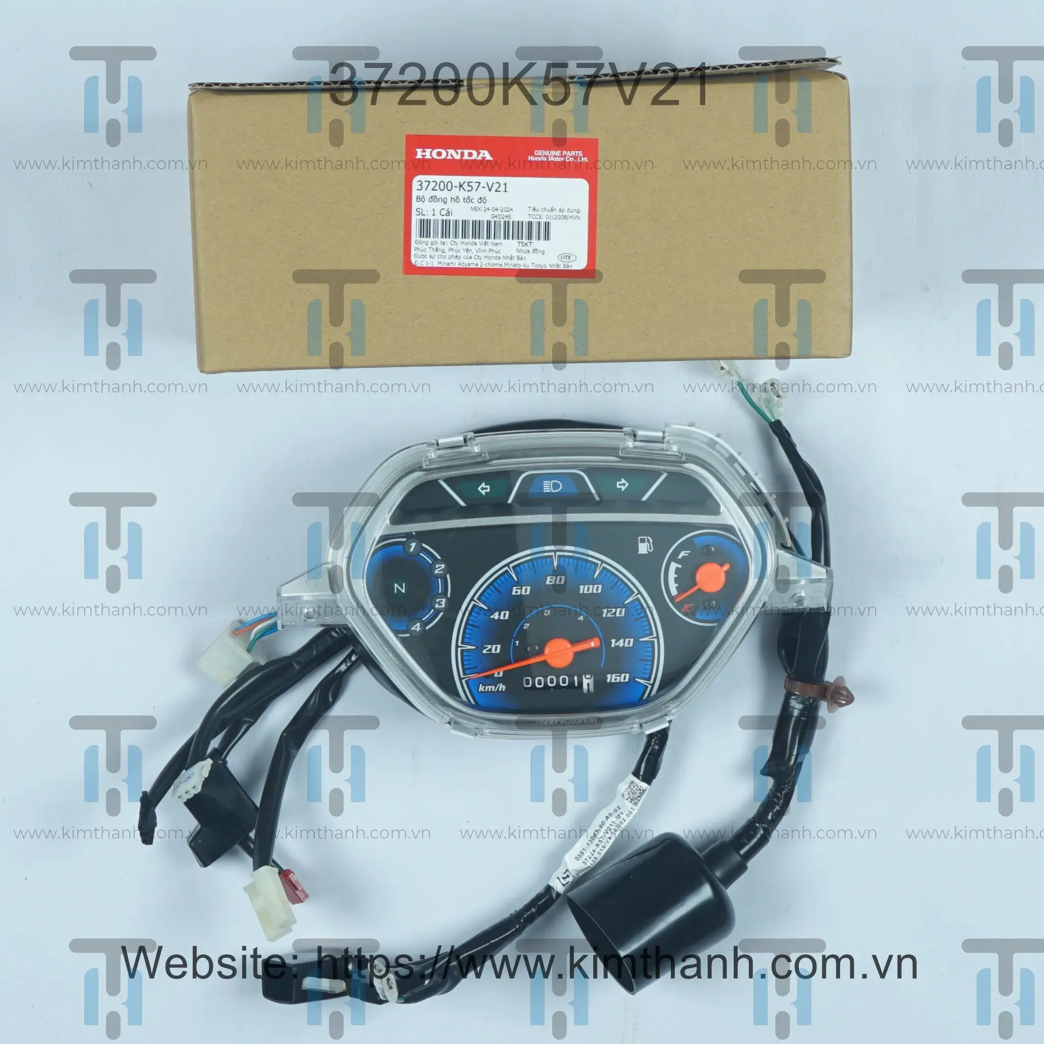 Đồng hồ xanh Wave Blade 2014