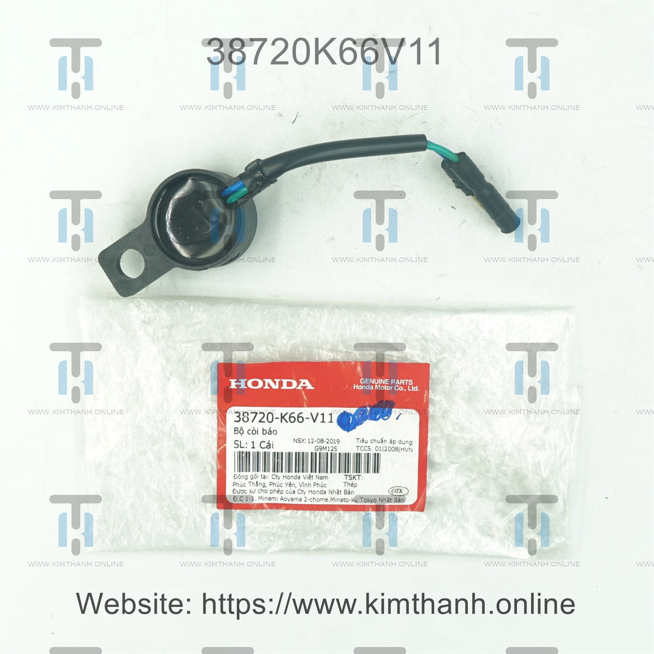 Còi tìm xe Air Blade 2016 - 2019 đèn LED