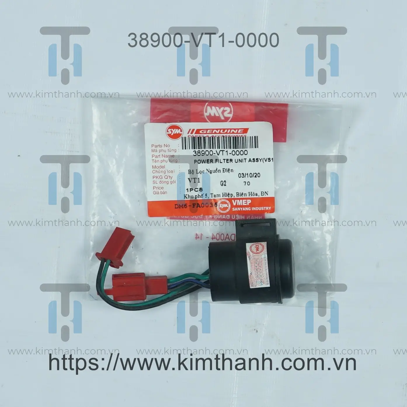 Lọc điện nguồn Attila Victoria 2007 chân bấm