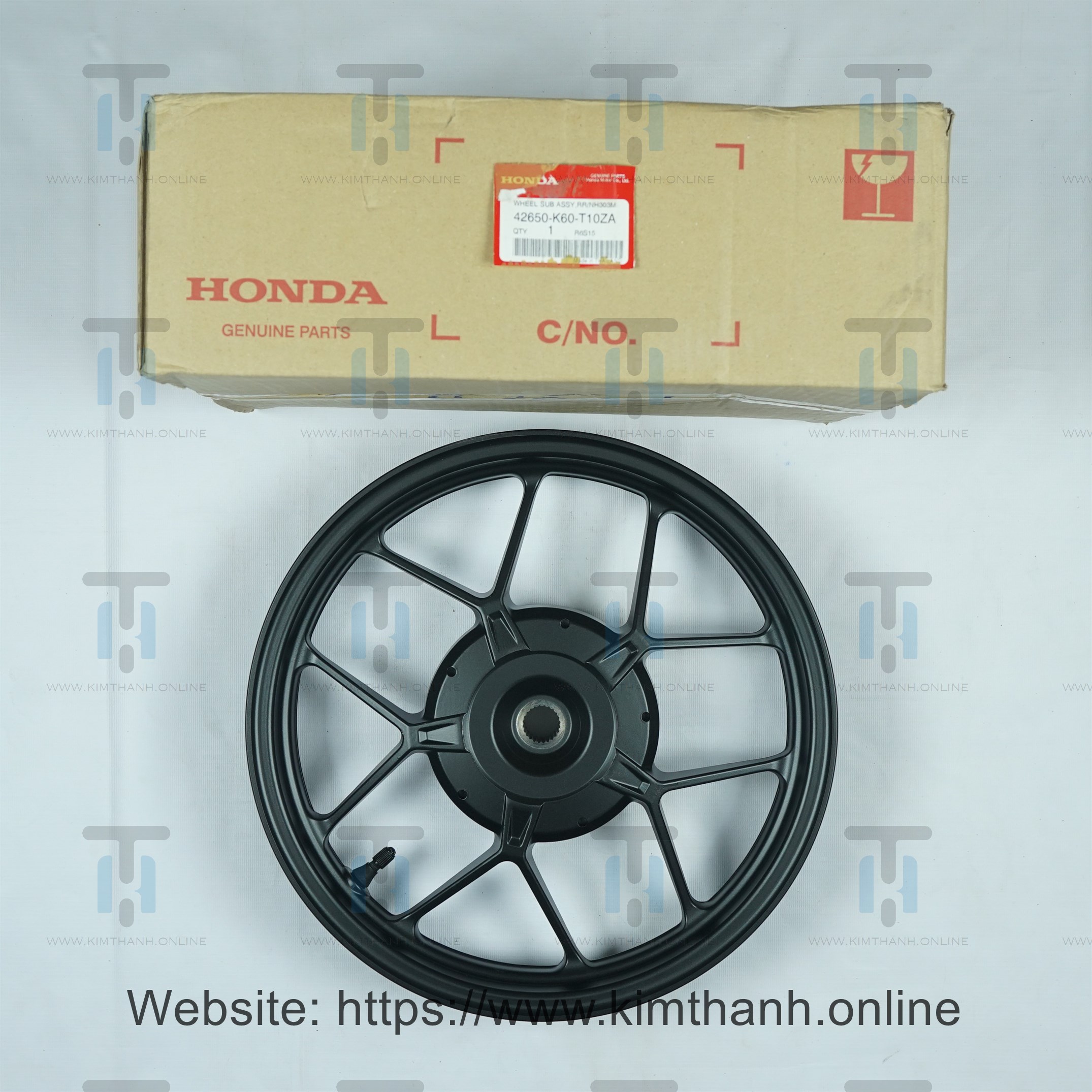 Mâm sau Click Honda Thái 2015 - 2017