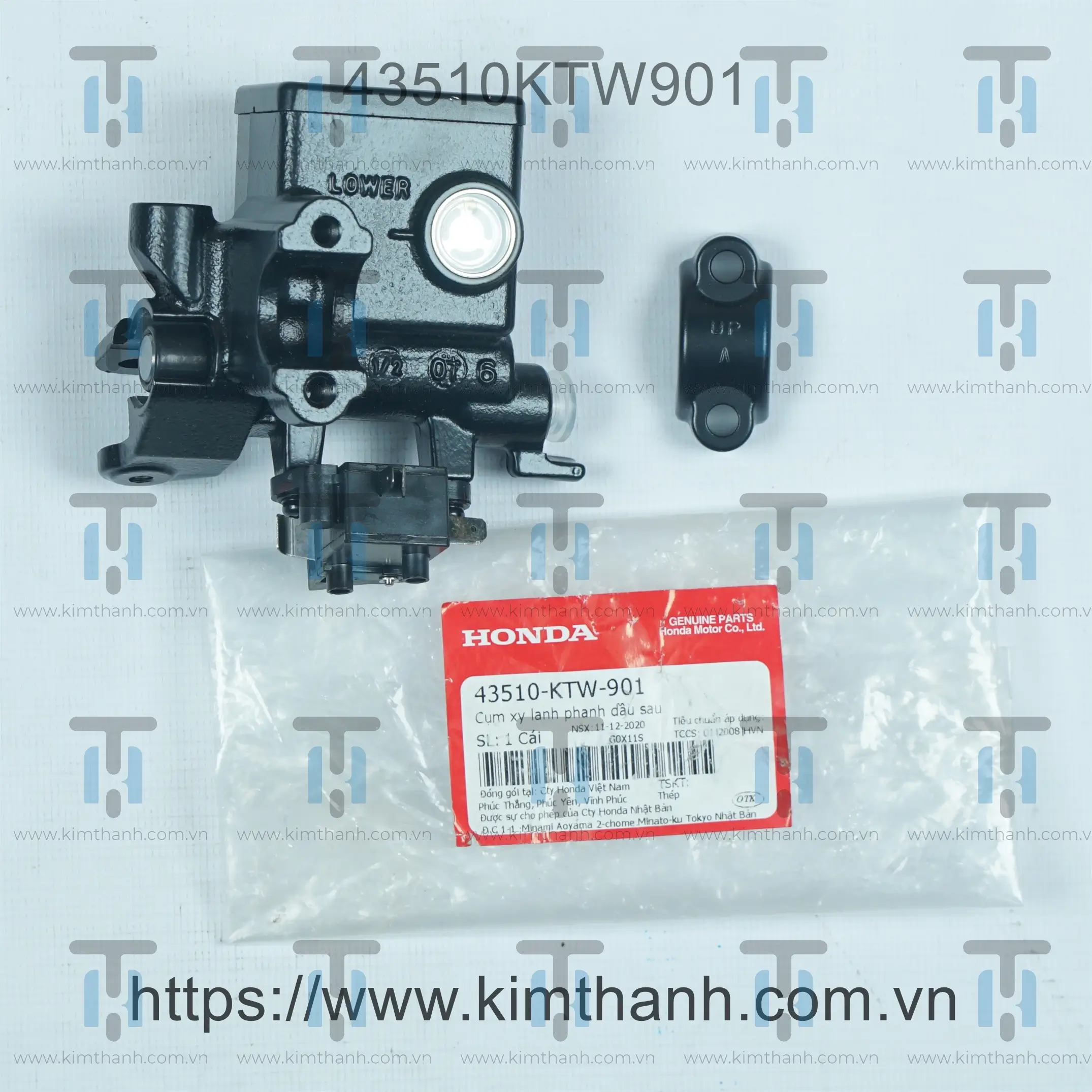 Cùm tay thắng dầu xe SH 2012 125/150cc bên trái
