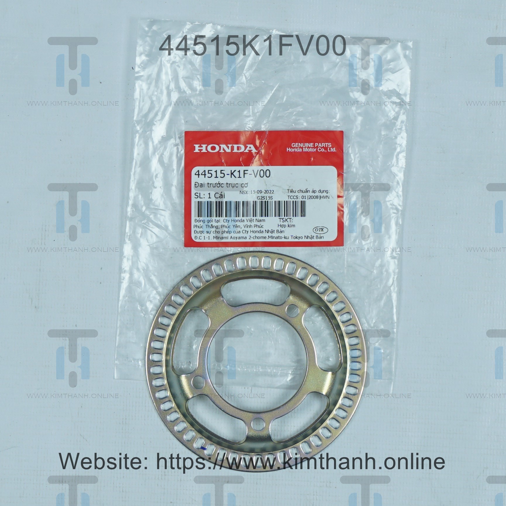 Đai trước trục cơ cho xe Air Blade 2020