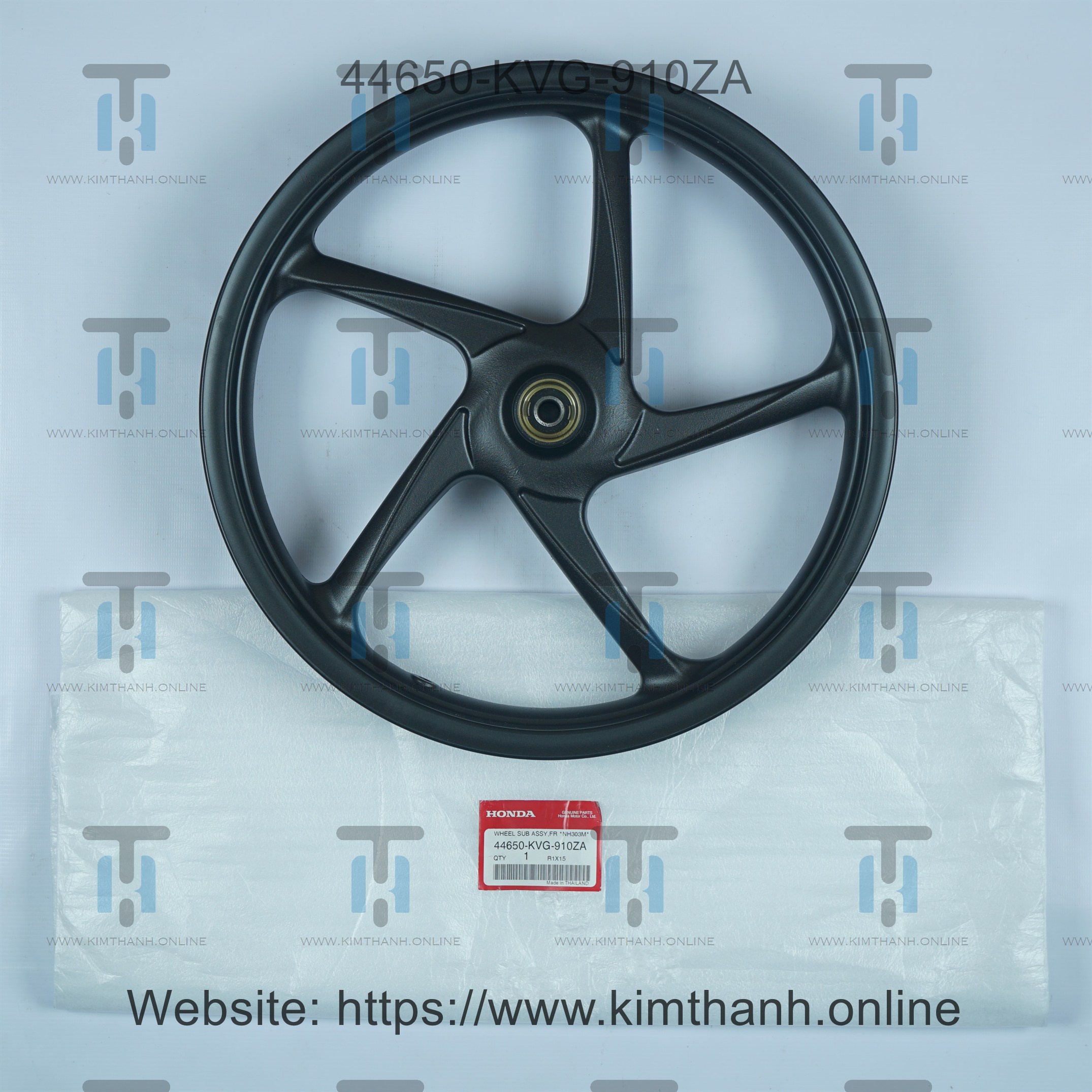 Mâm trước Honda Thái - 5 cây Air Blade đời đầu