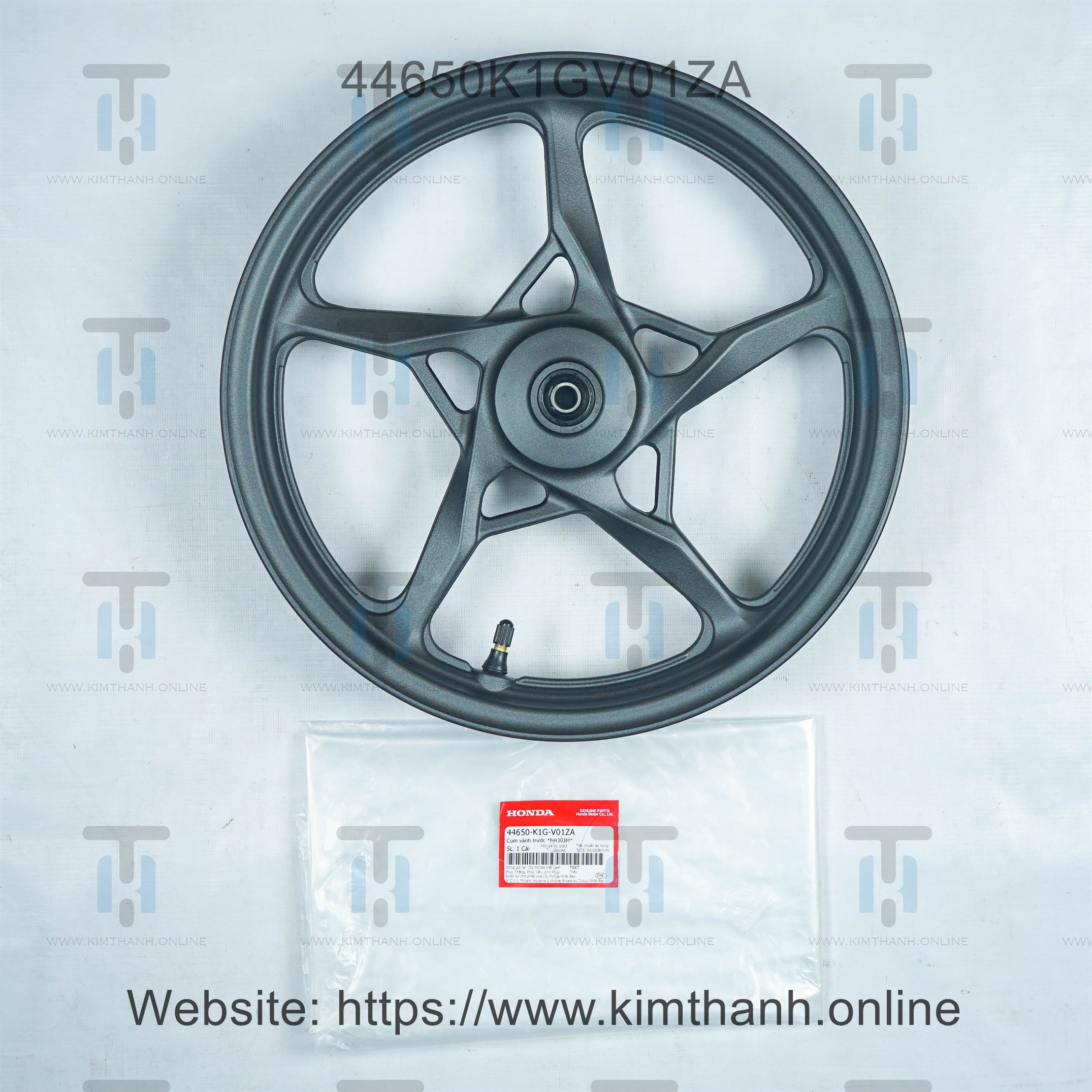 Mâm trước đen CBSir Blade 2020 - 2021 đèn LED
