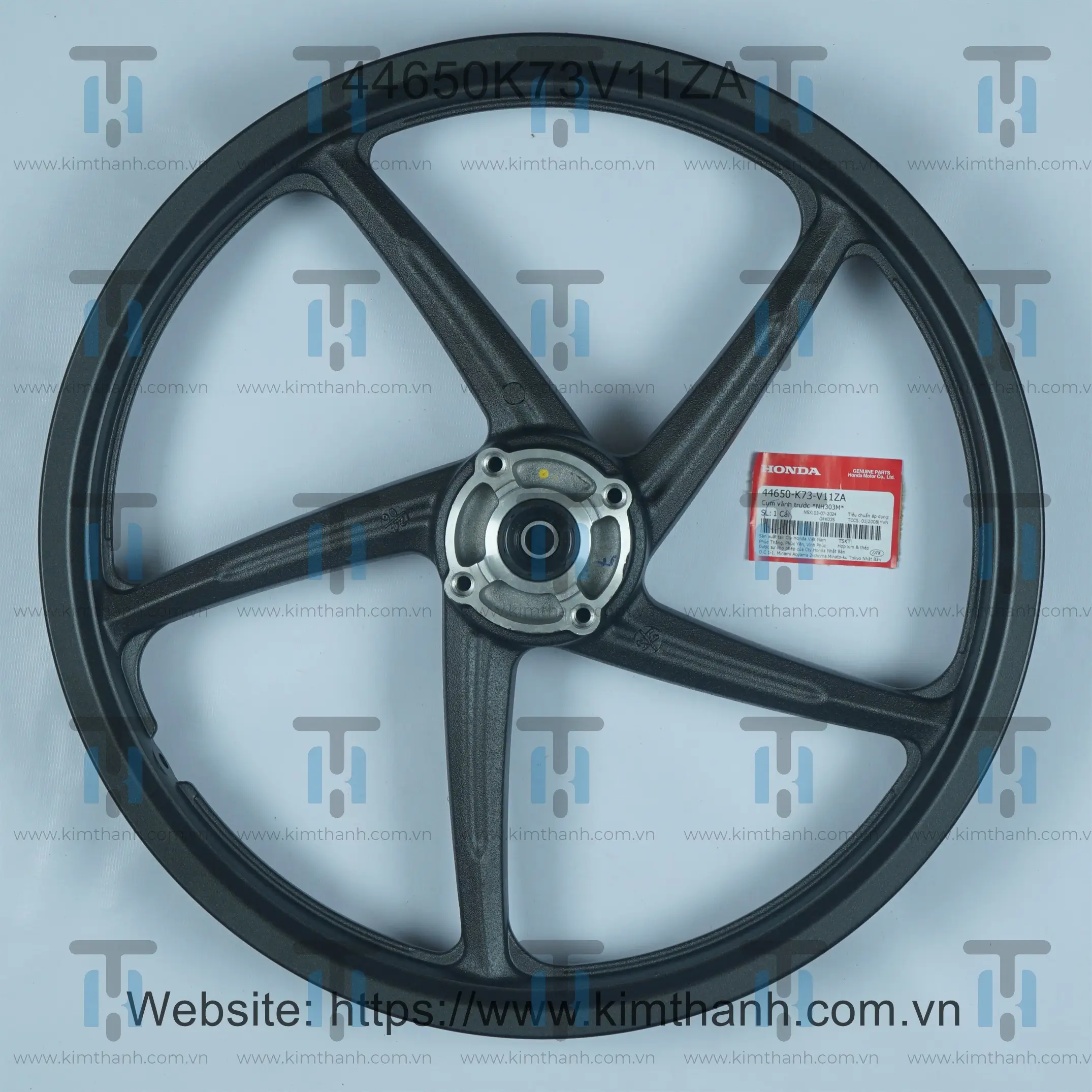 Mâm trước đen Fi 2017 Future 125cc 2013