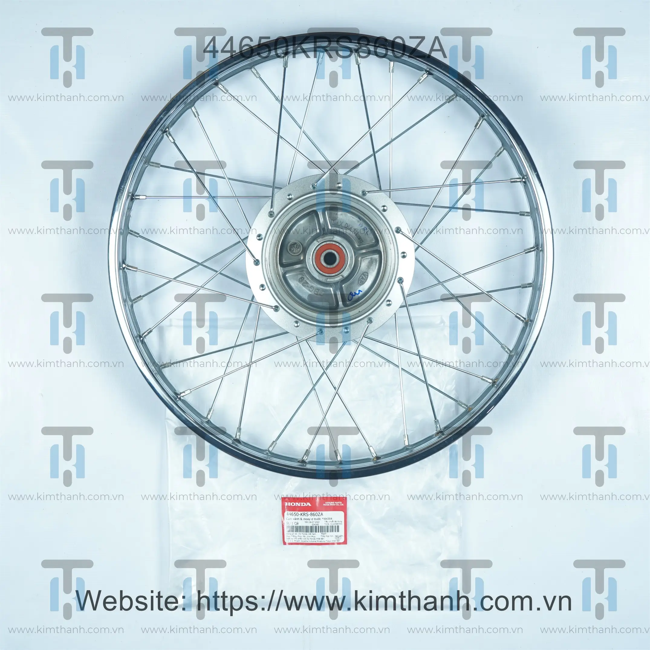 Bánh căm trước (không má đùm) Wave Alpha 2006