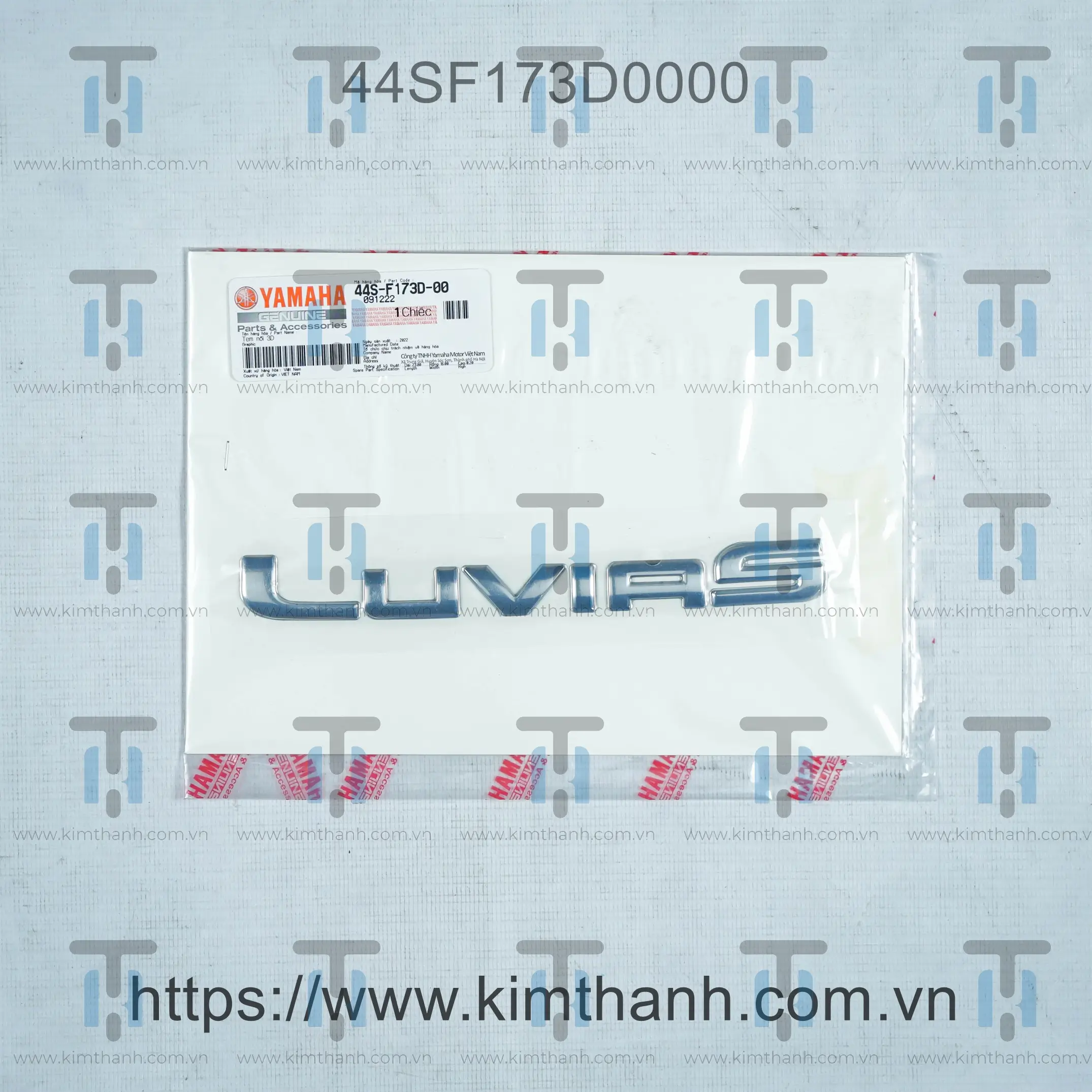 Tem ốp sườn Luvias xăng cơ