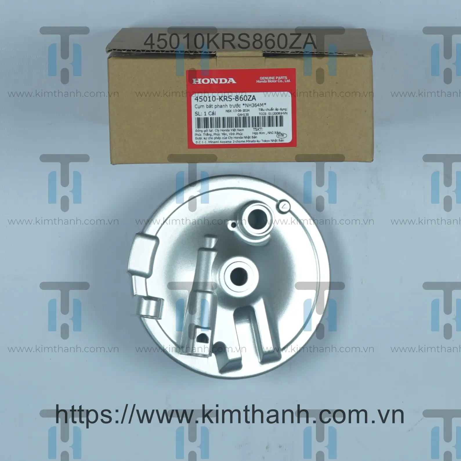 Má đùm trước bạc (bộ) Wave Alpha 2006