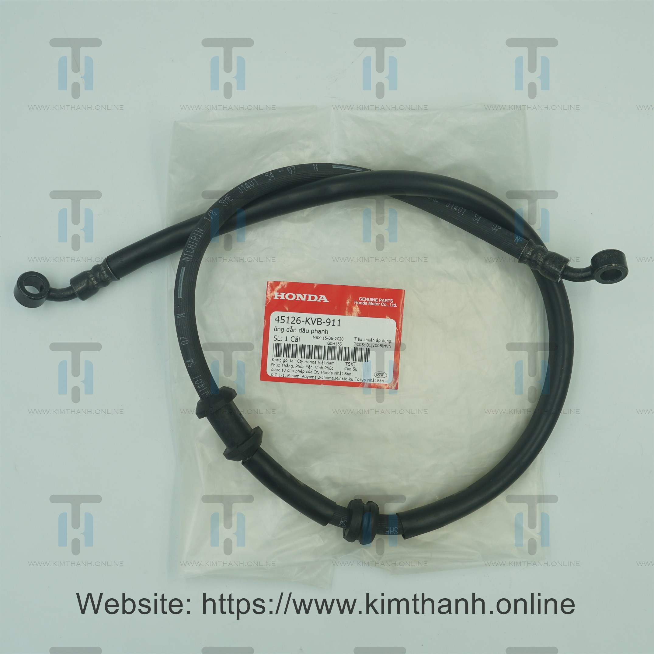 Ống Dẫn Dầu Phanh Trước AB 2008-2010