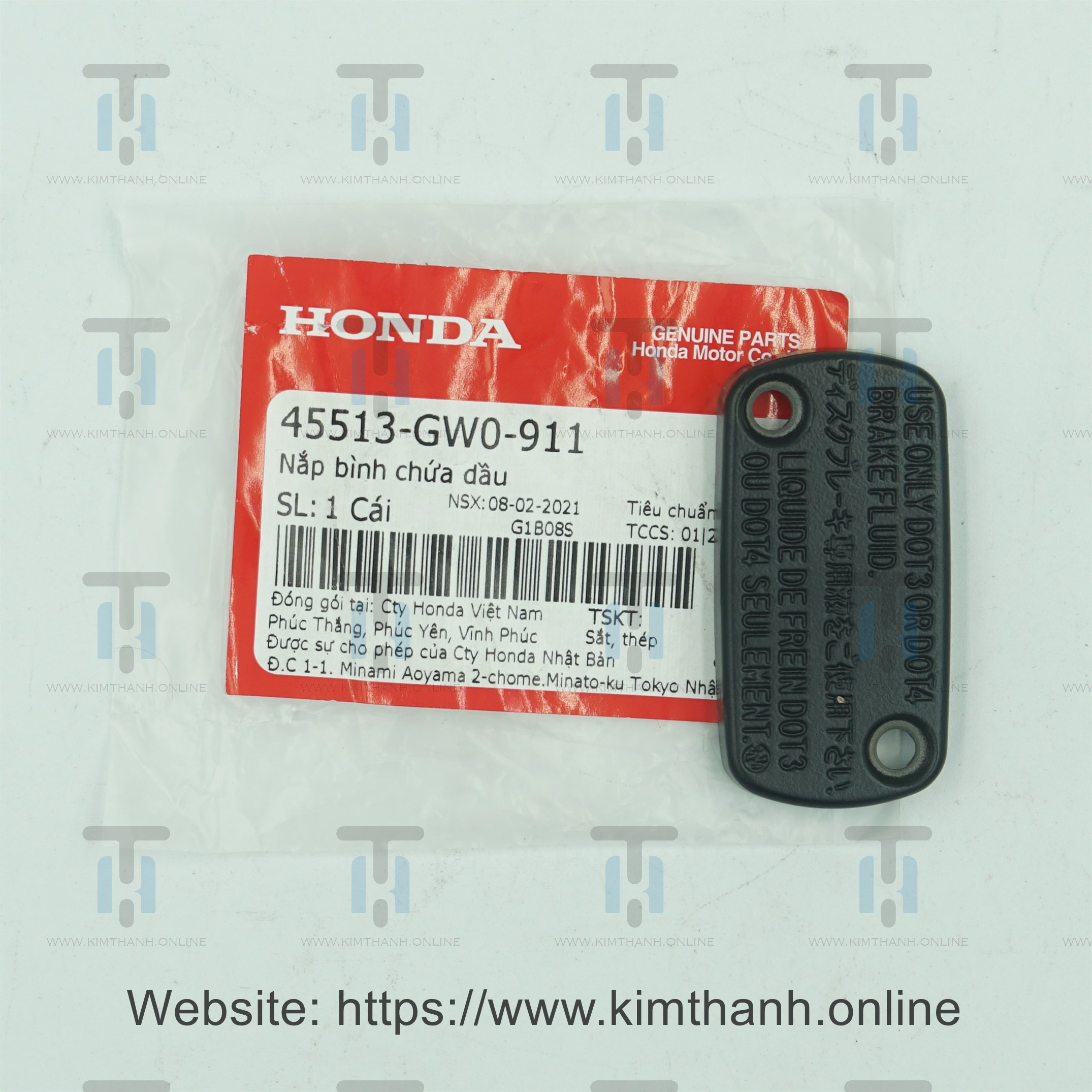 Nắp Bình Chứa Dầu AB 2008-2010 Chính Hãng