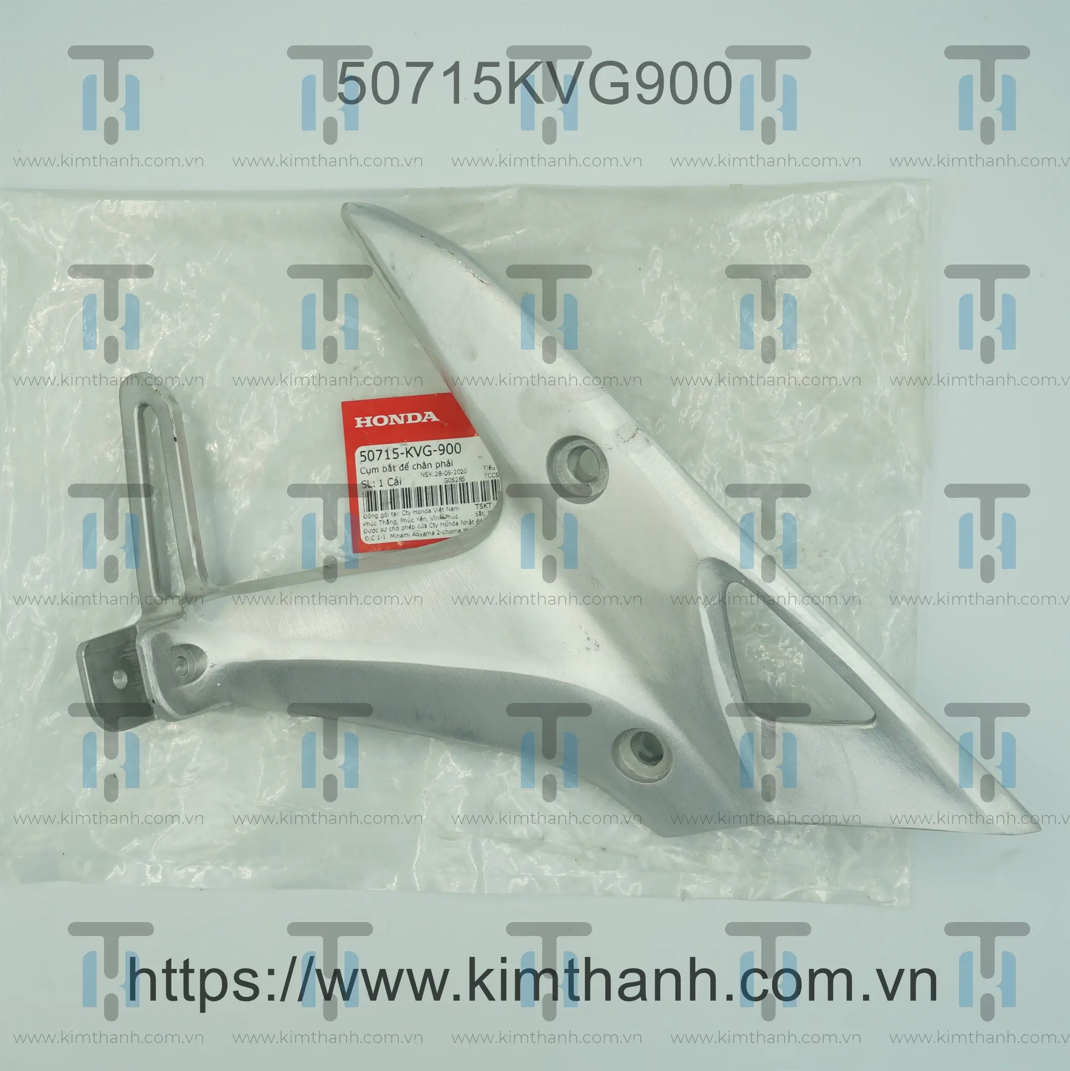 Gác chân nhôm phải Air Blade đời đầu