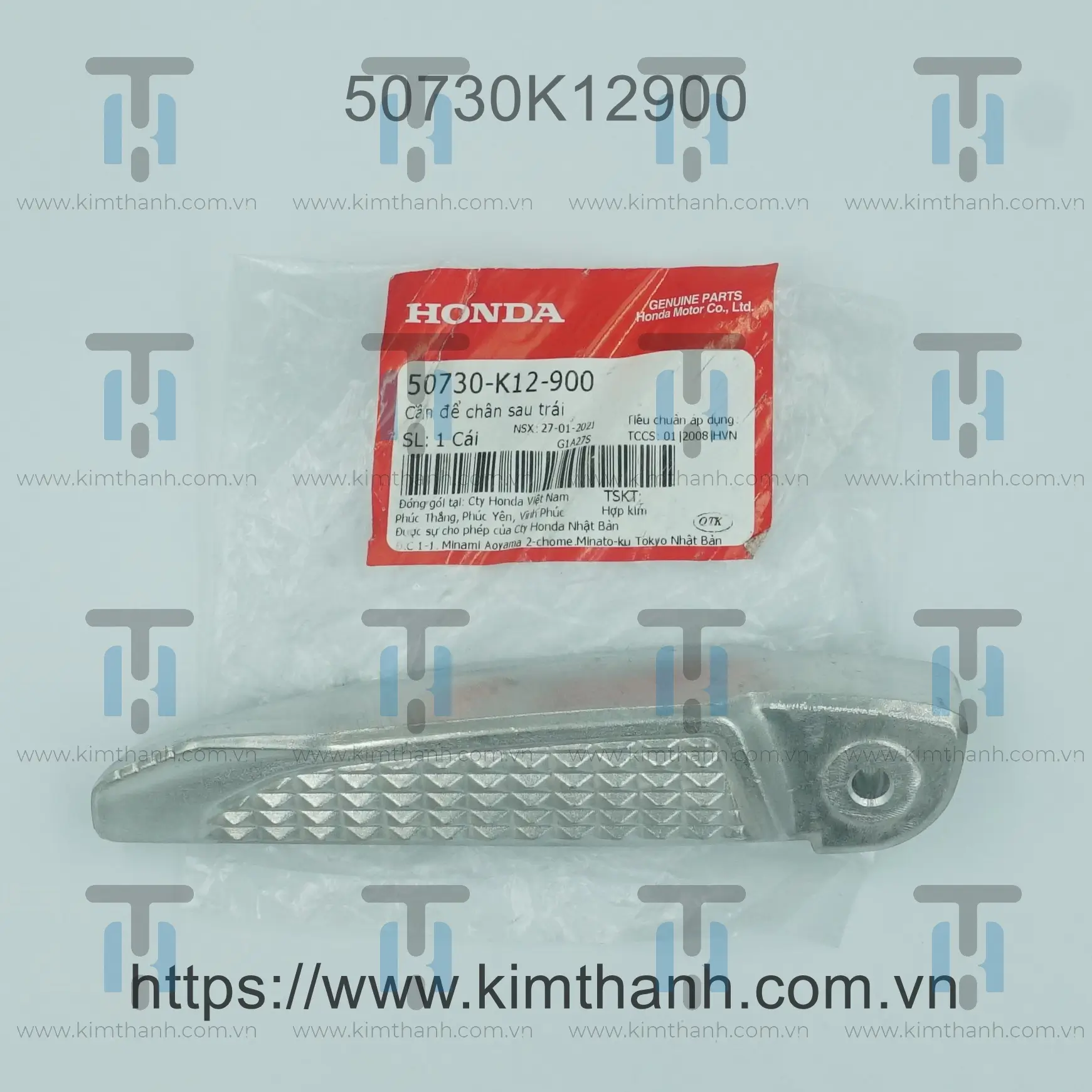 Gác chân xếp trái Lead 2013 - 125cc