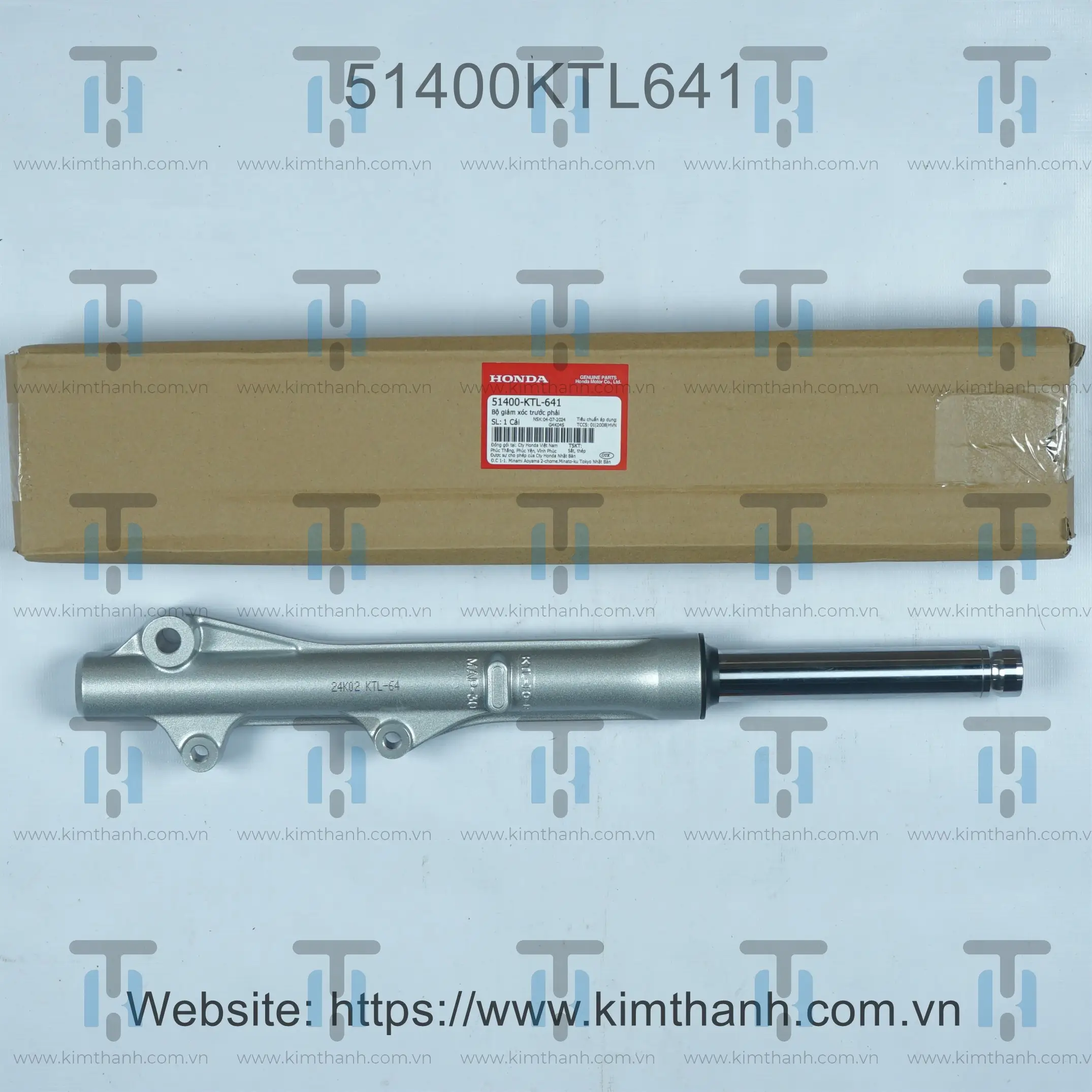 Phuộc trước phải đĩa Wave Alpha 2006