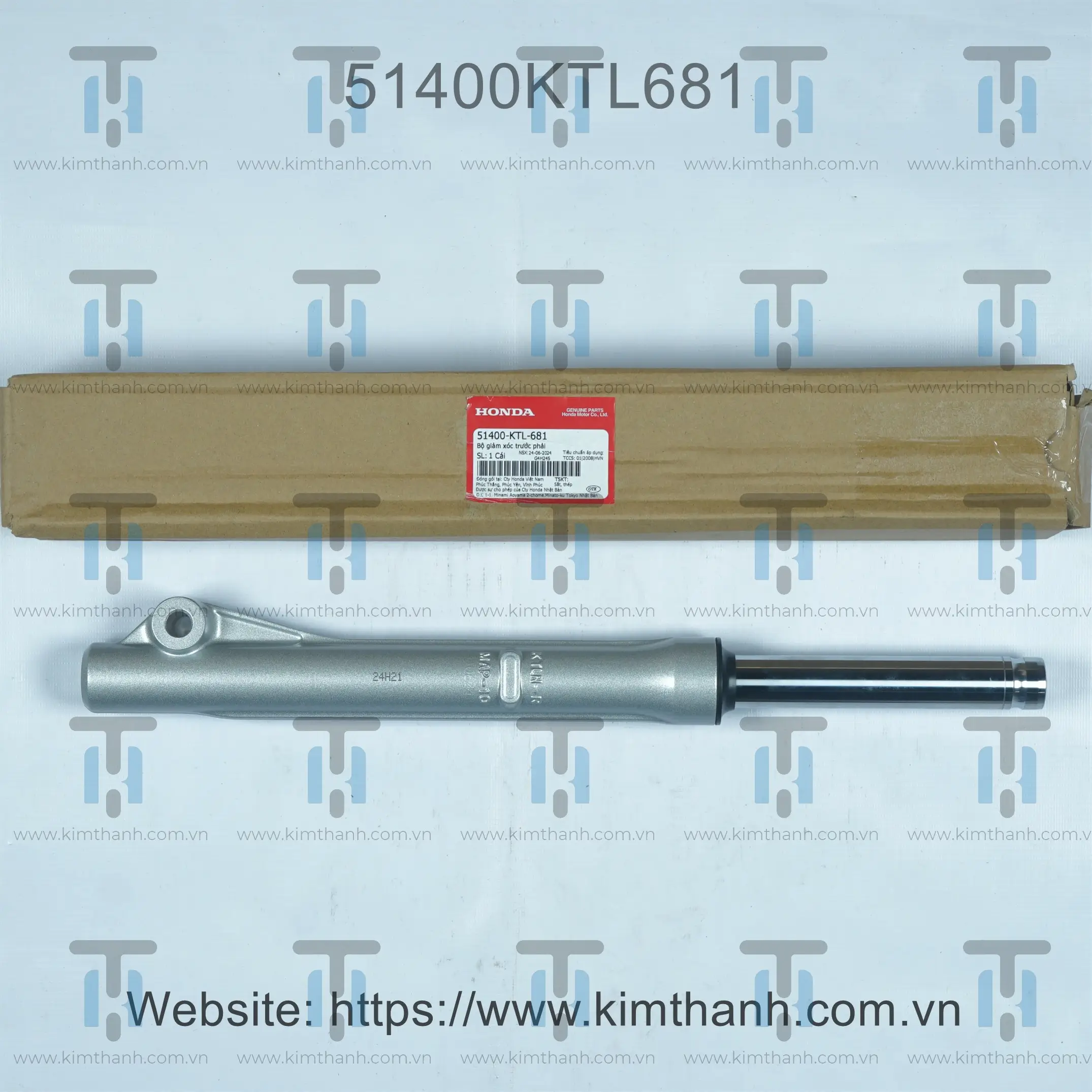 Phuộc trước phải đùm Wave Alpha 2006