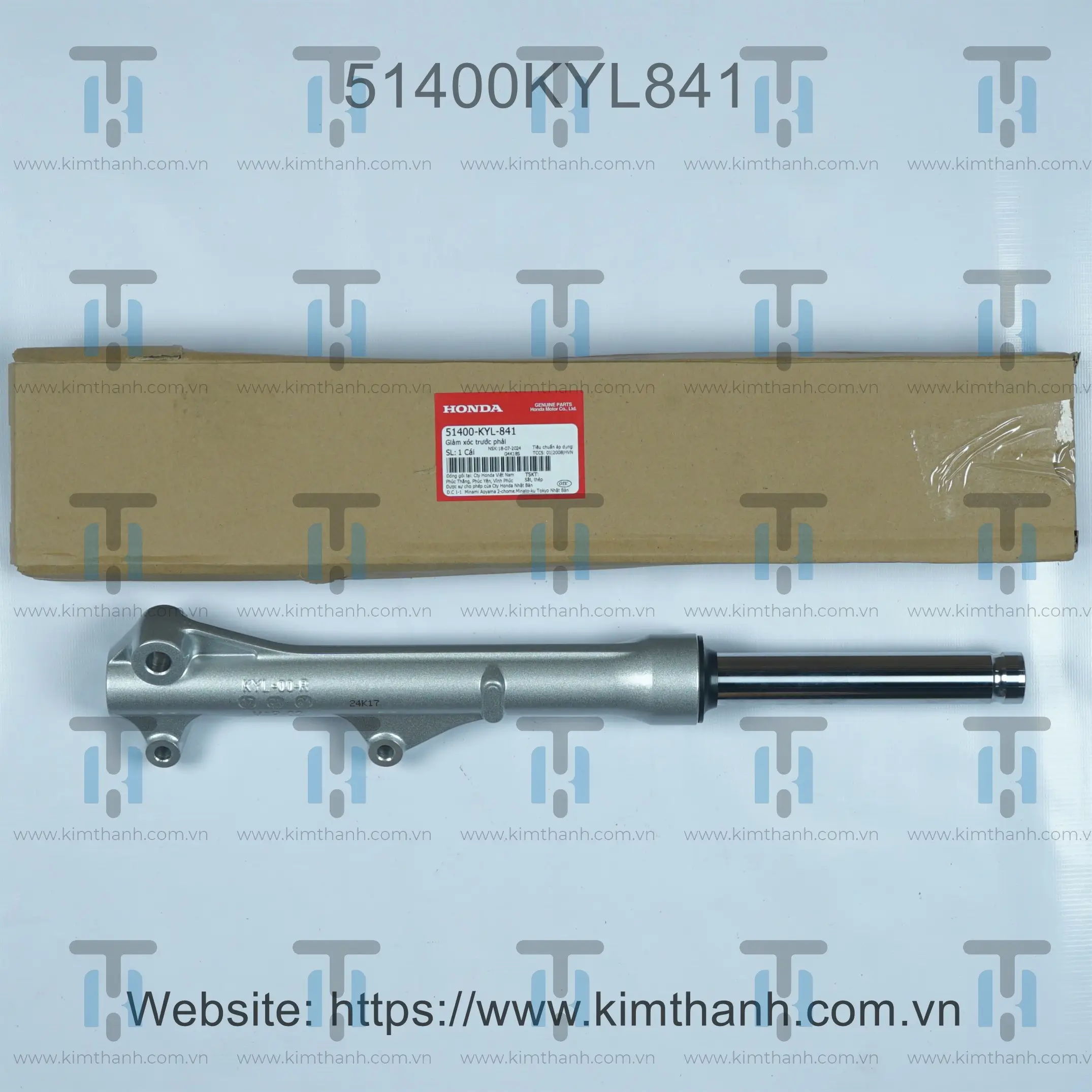 Phuộc trước đĩa phải Future X 2008