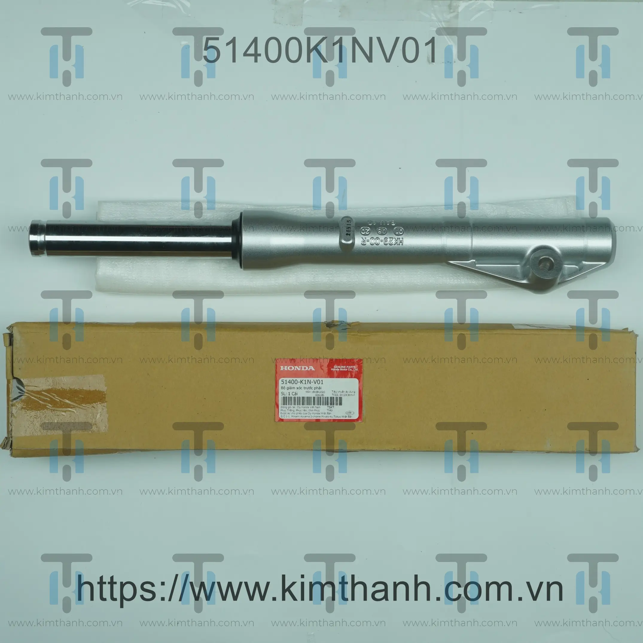 Phuộc trước bạc phải - CBS SH Mode 2021