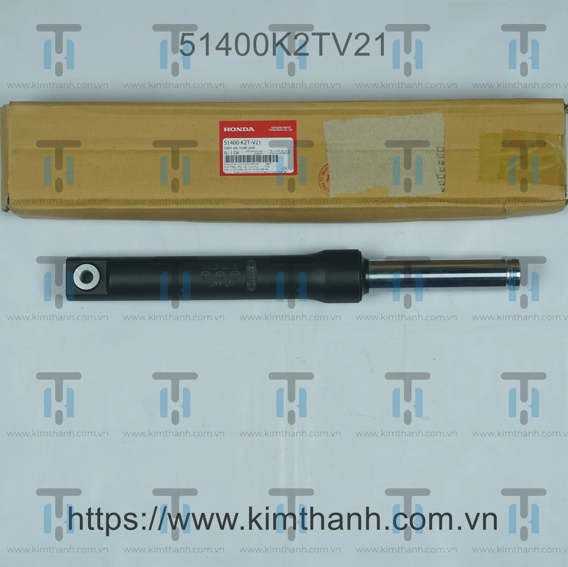 Phuộc trước đen mờ phải Lead 2021 - 4 van