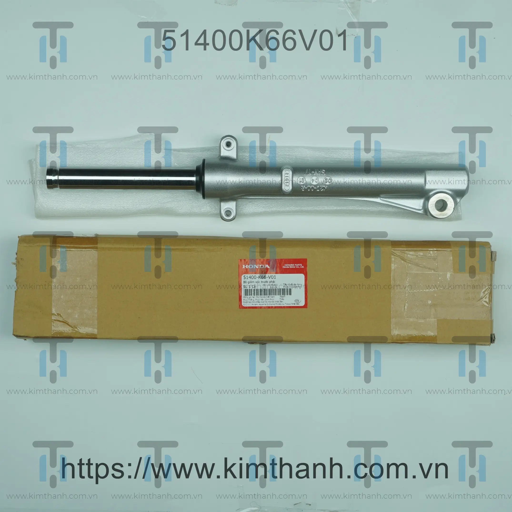 Phuộc trước bạc phải Air Blade 2013 - 2015 đèn cầu