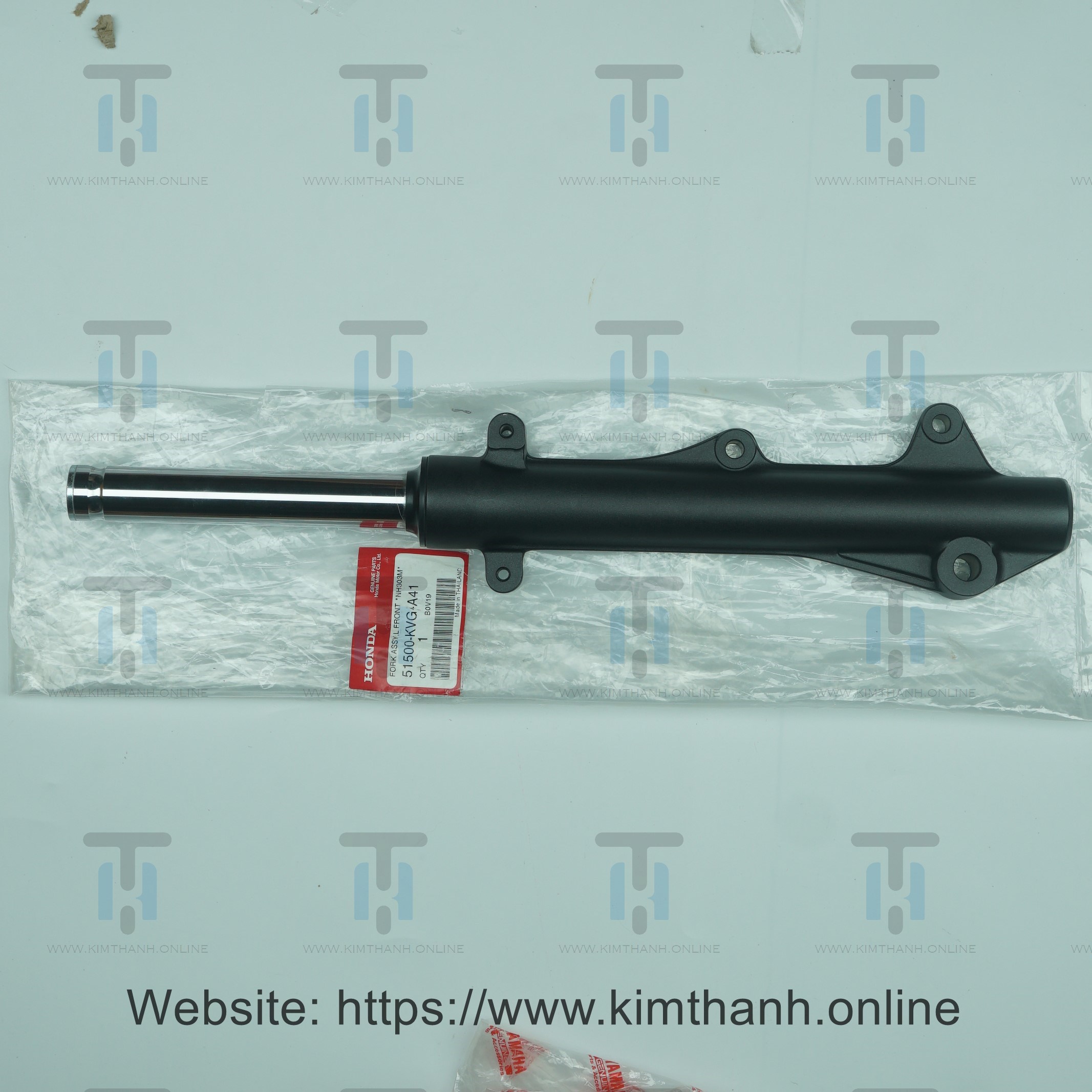 Phuộc trước Honda Thái đen trái Air Blade đời đầu