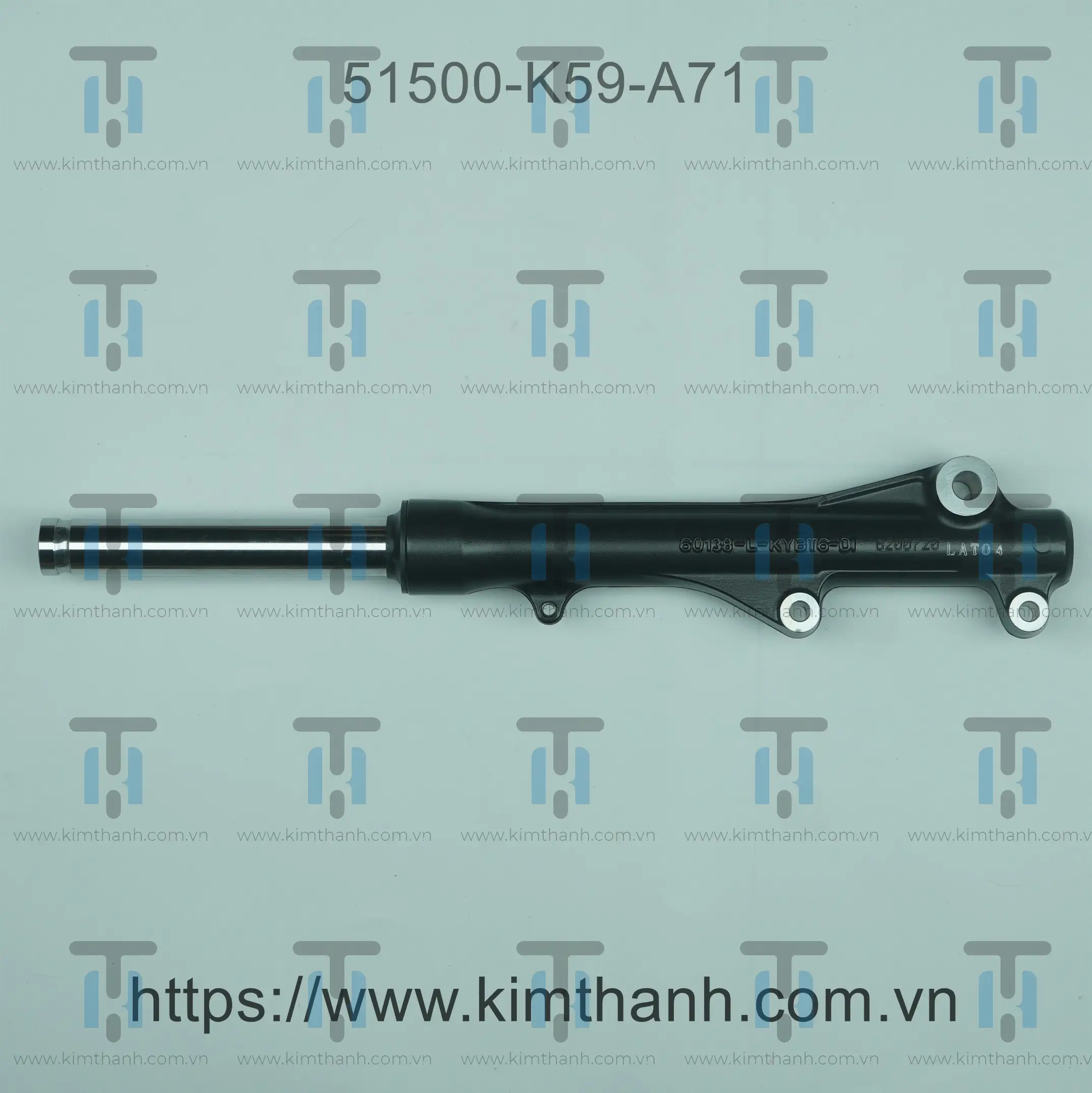 CLK18-Phuộc trước Indo đen mờ L