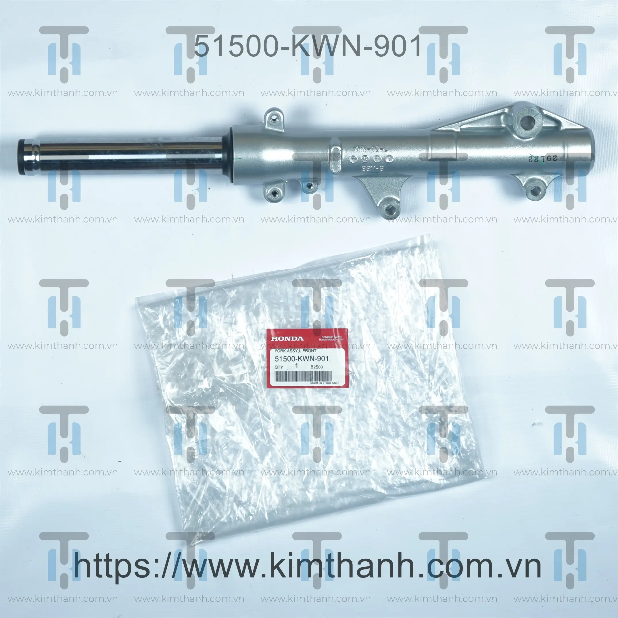 Phuộc trước Thái Lan trái PCX 2010 đời đầu