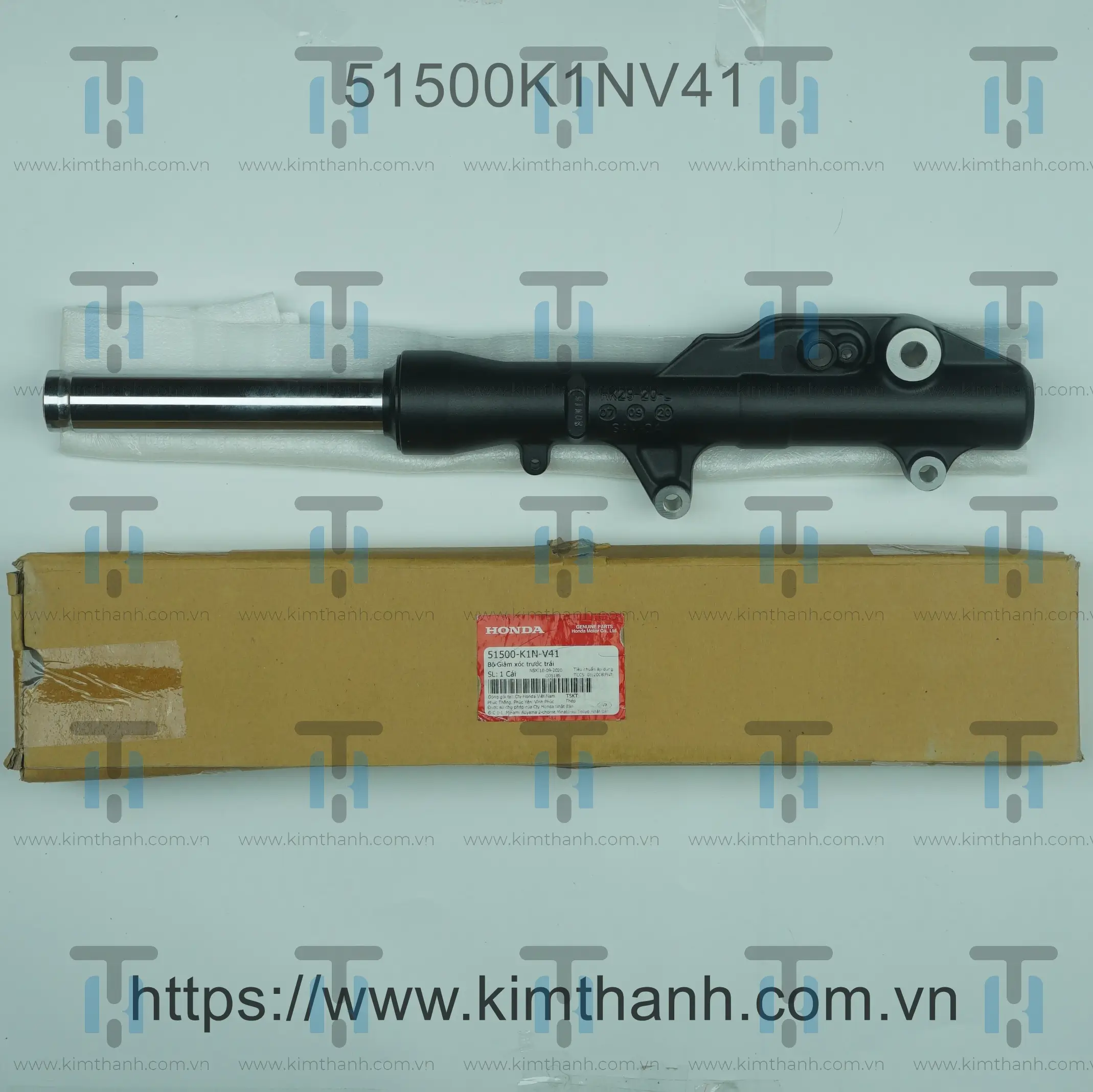 Phuộc trước đen mờ trái - ABS SH Mode 2021