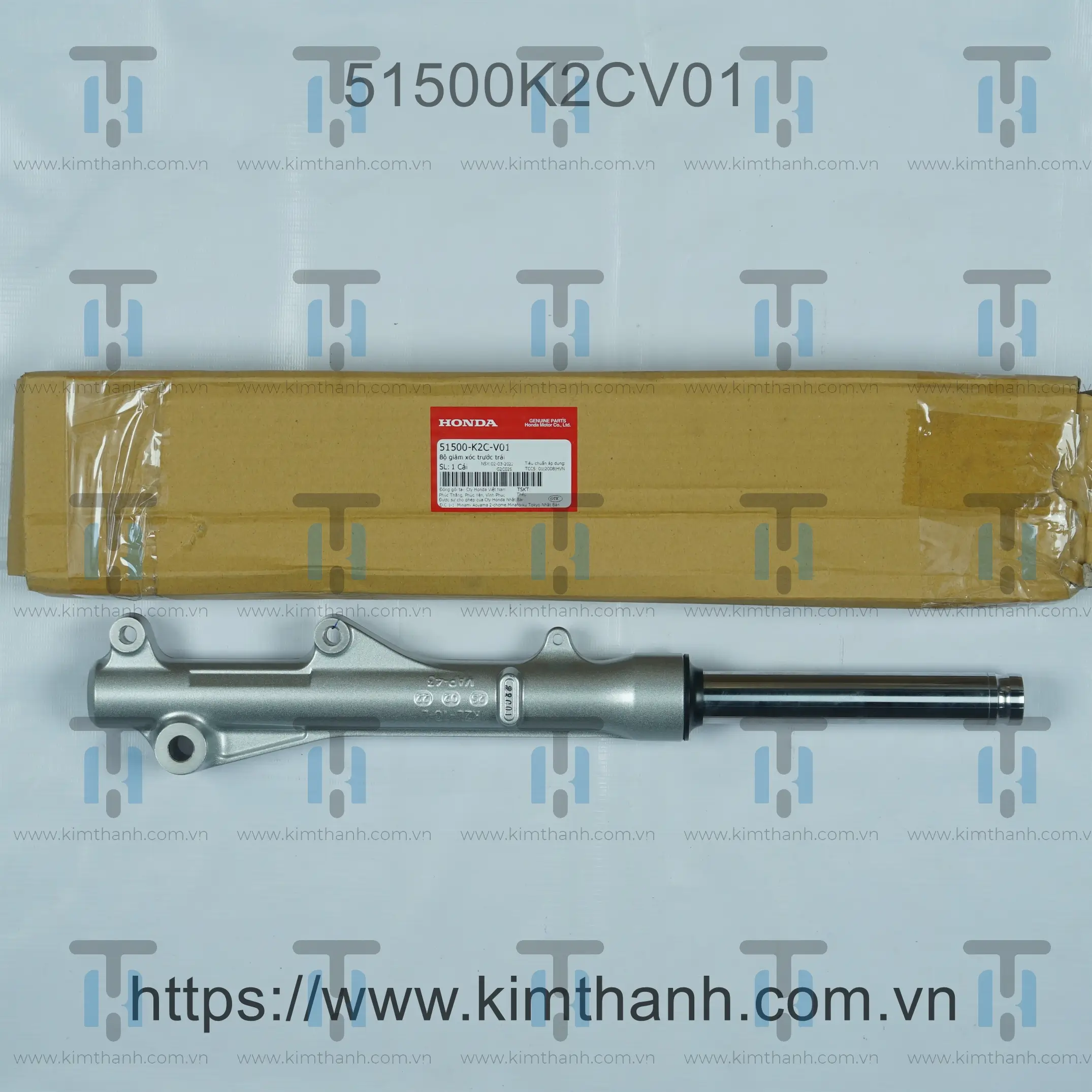 Phuộc trước bạc trái Vision 2011 đời đầu