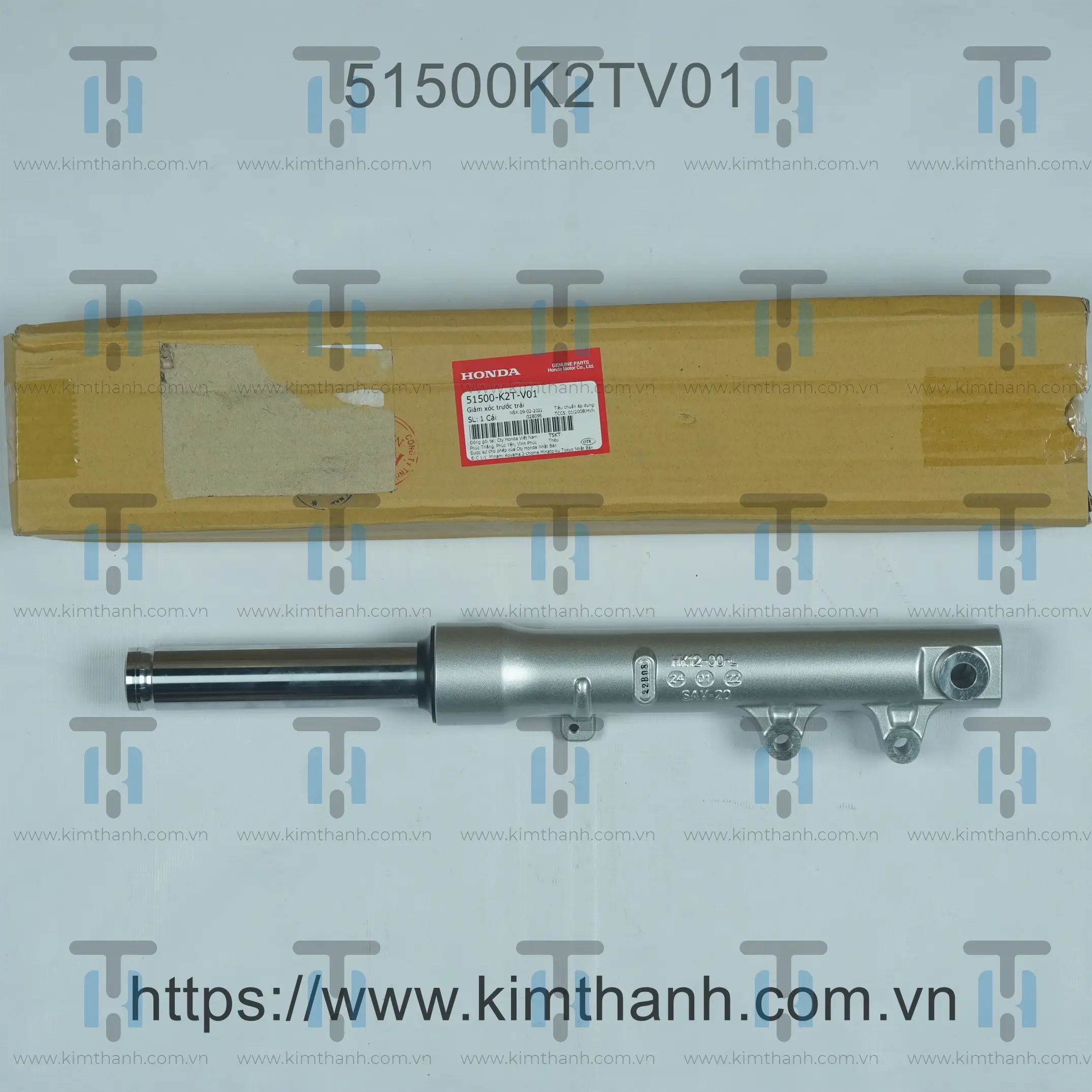 Phuộc trước bạc trái Lead 2021 - 4 van