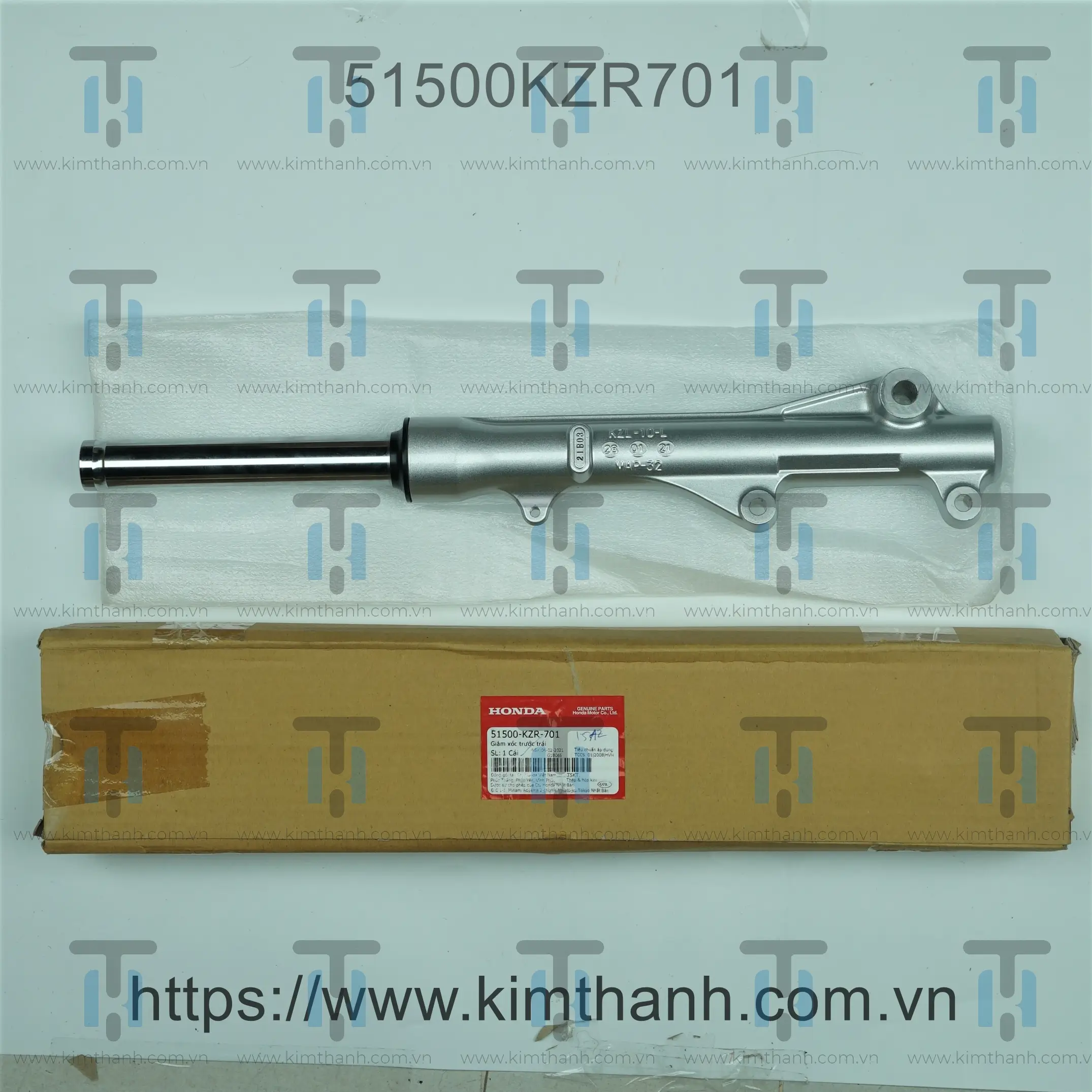 Phuộc trước bạc trái Vision 2011 đời đầu