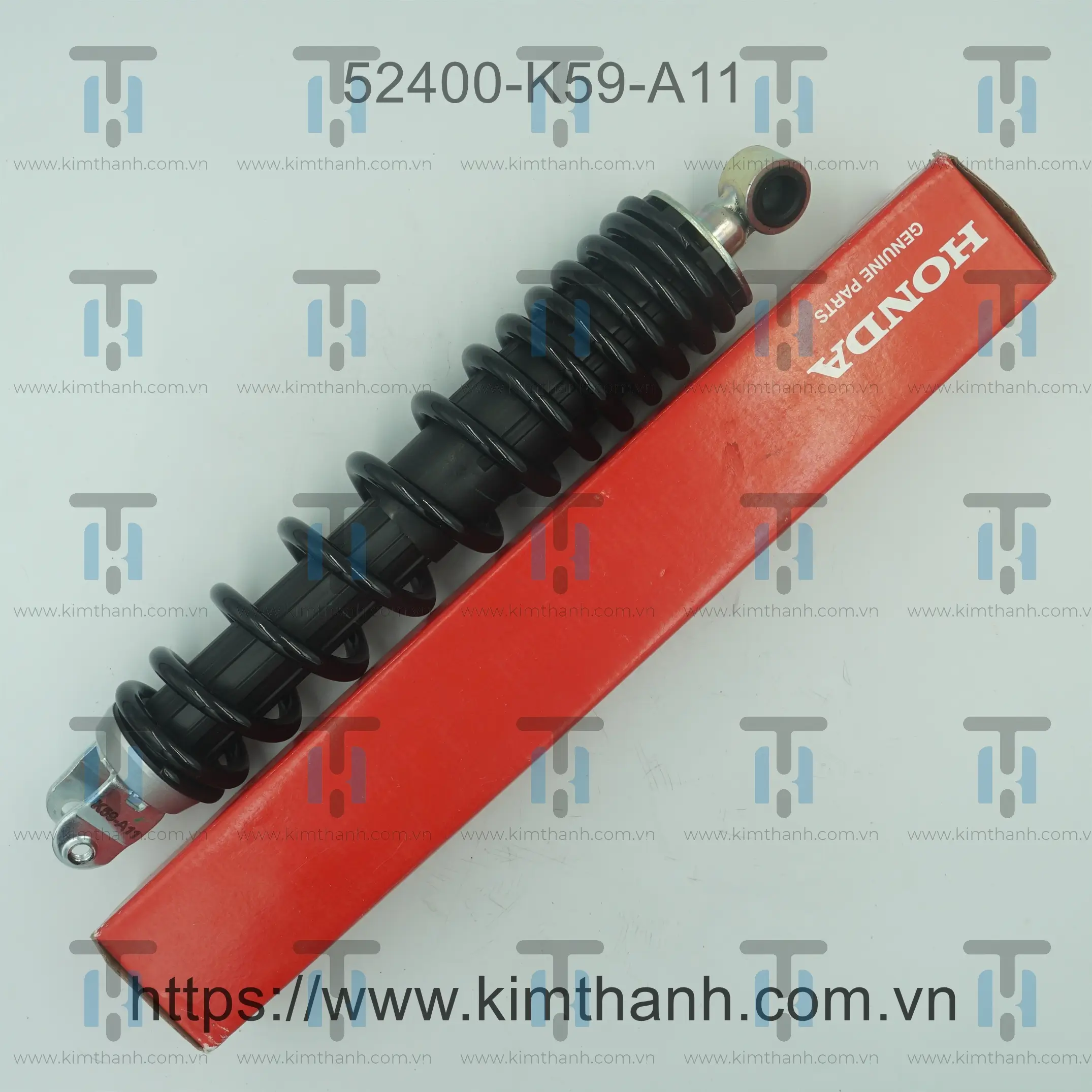 Phuộc sau đen bóng Click Honda Indo 2015 - 2017