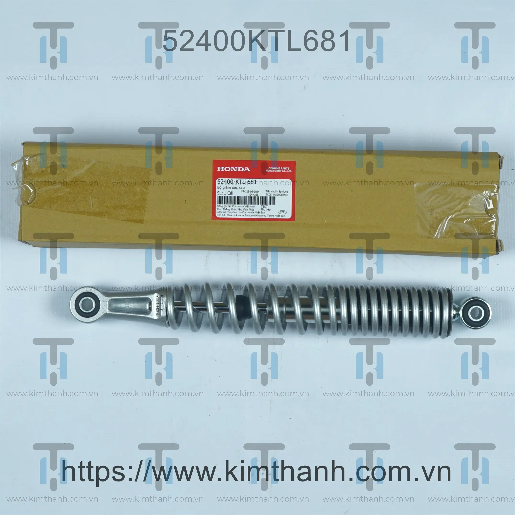 Phuộc sau bạc Wave Alpha 2006