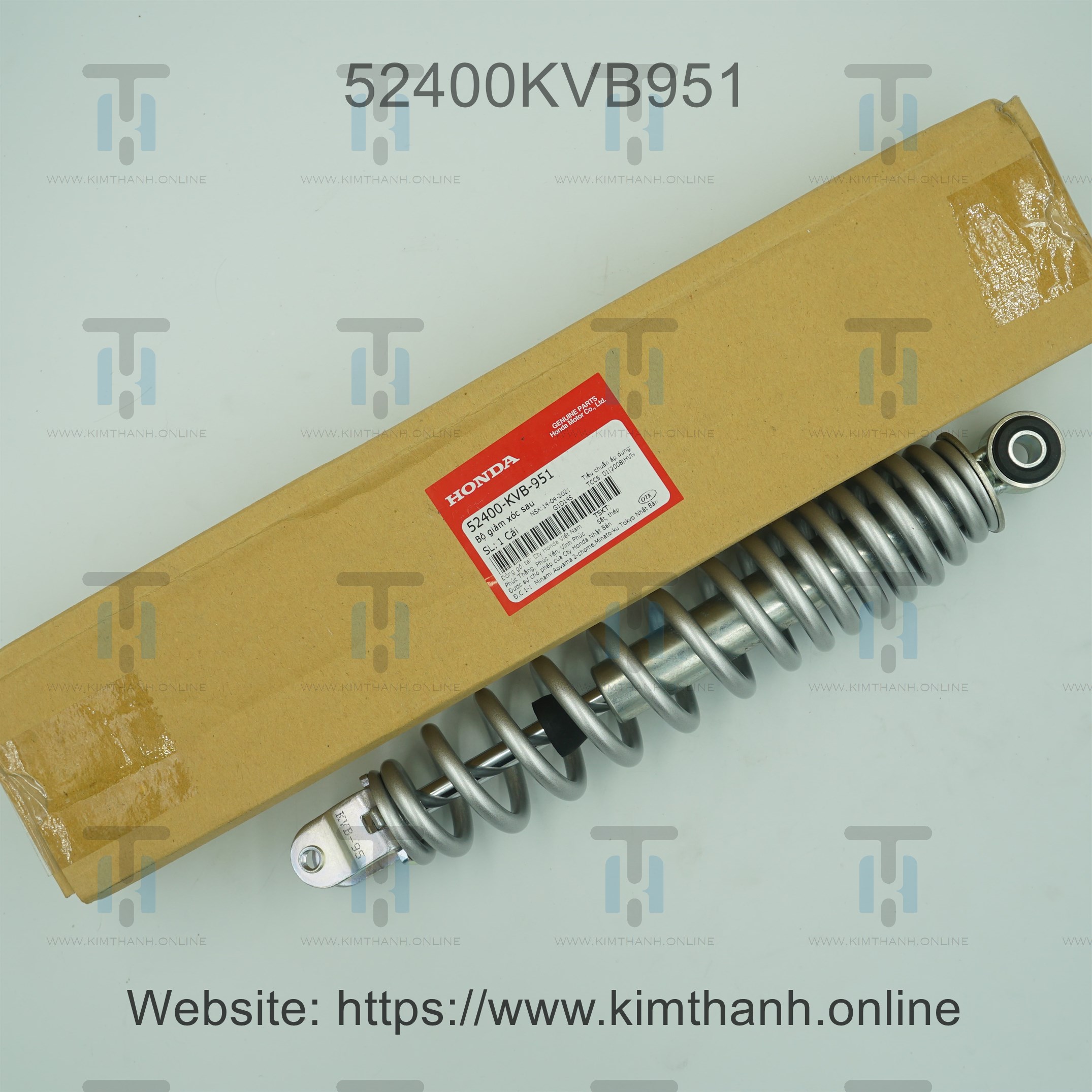Phuộc sau bạc Click 110cc Honda Việt Nam