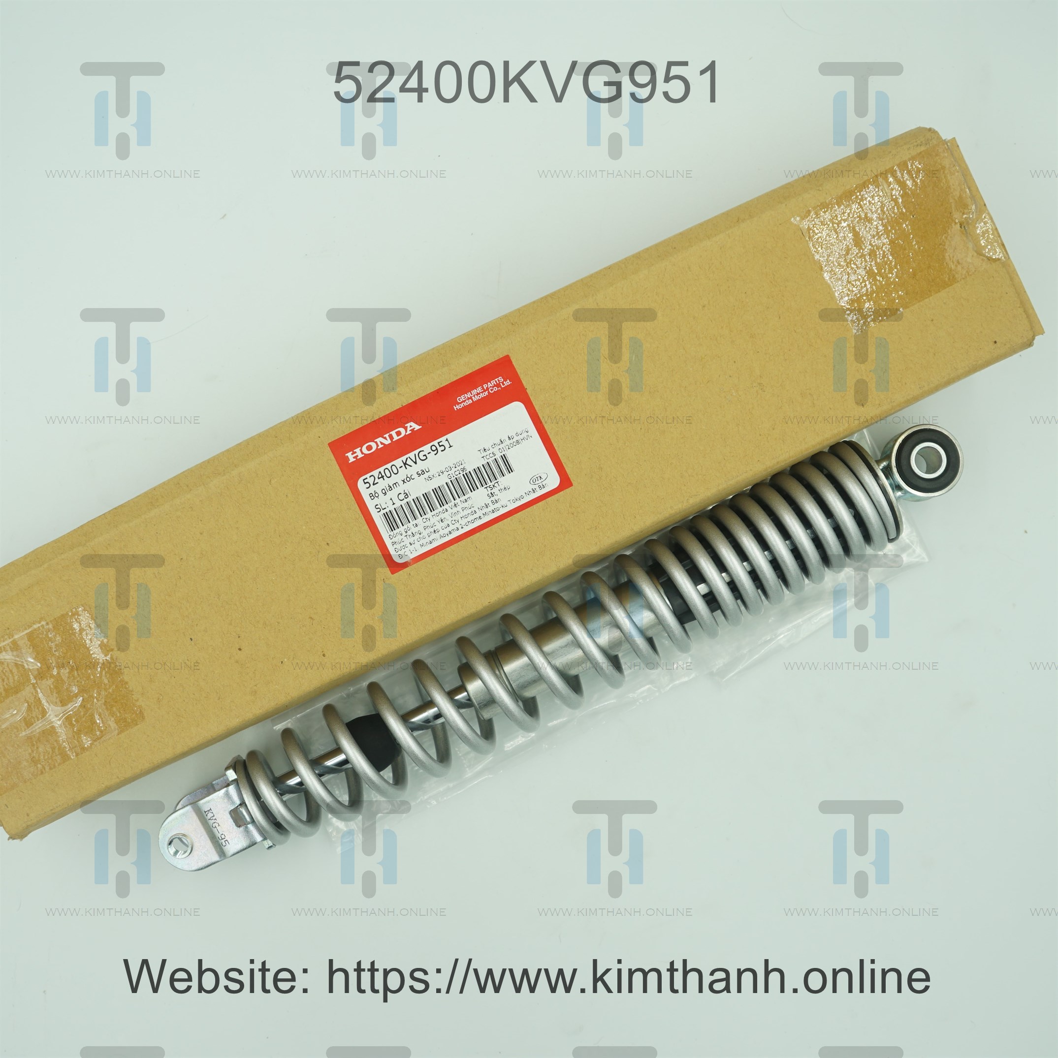 Phuộc sau Honda Việt bạc Air Blade đời đầu