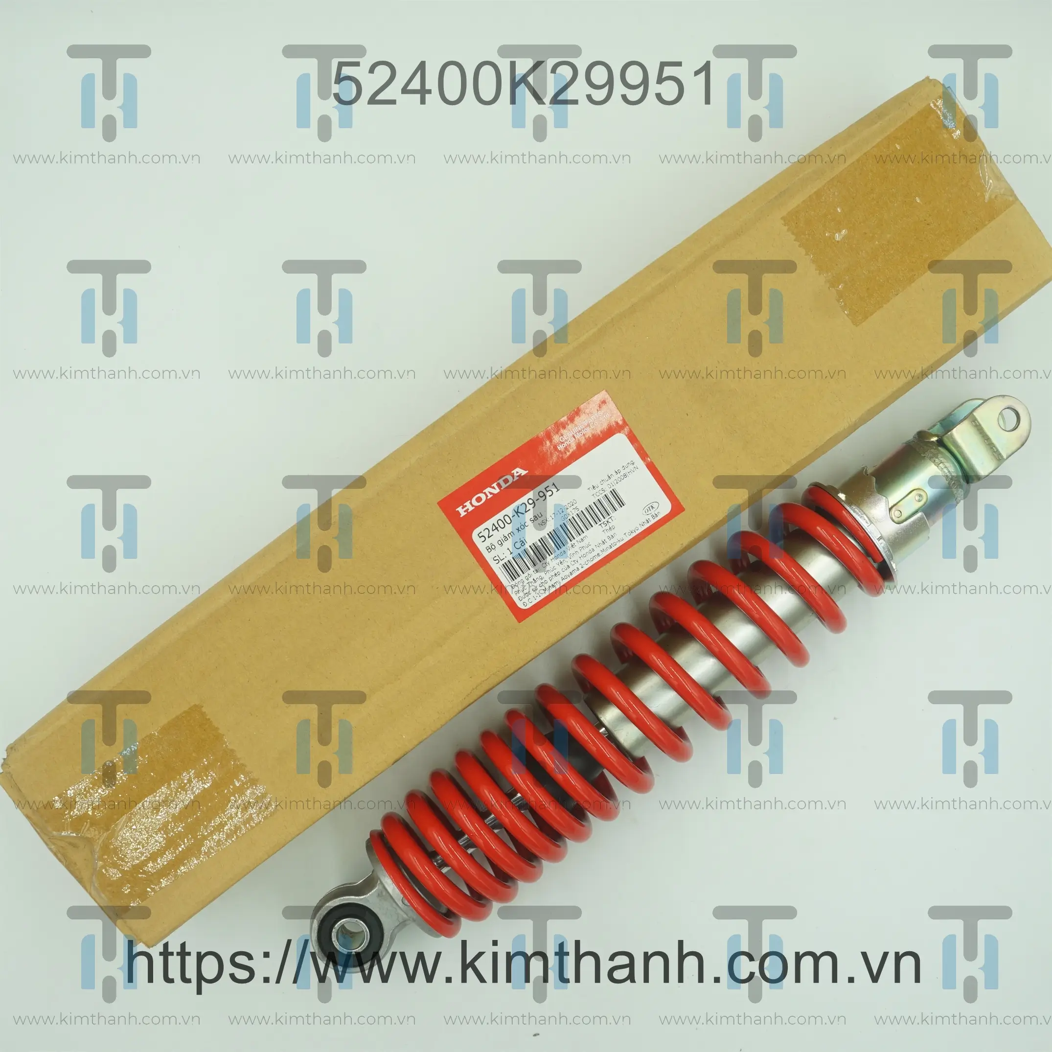 Phuộc sau đỏ SH Mode 2013 - đời đầu